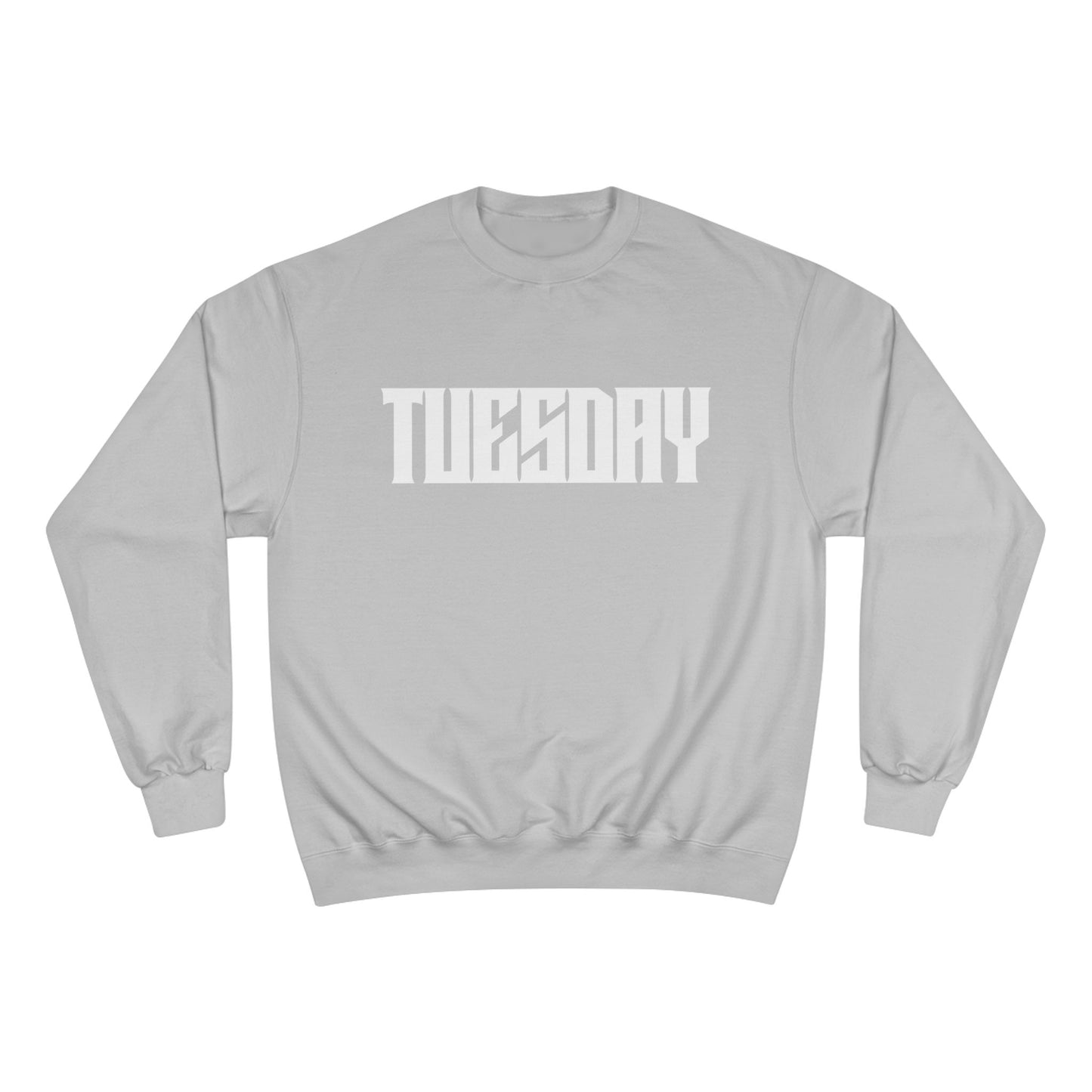 Retro Car Tuesday Champion Sweatshirt, Vintage Graphic Top, Cozy Unisex Apparel, Perfect Gift for Car Lovers, Unique Streetwear