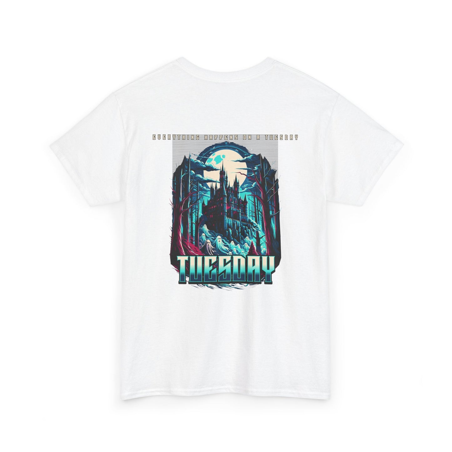 Retro Tuesday Graphic Tee, Unisex Cotton Shirt, Casual Wear, Gift for Her/Him, Unique Tuesday Shirt