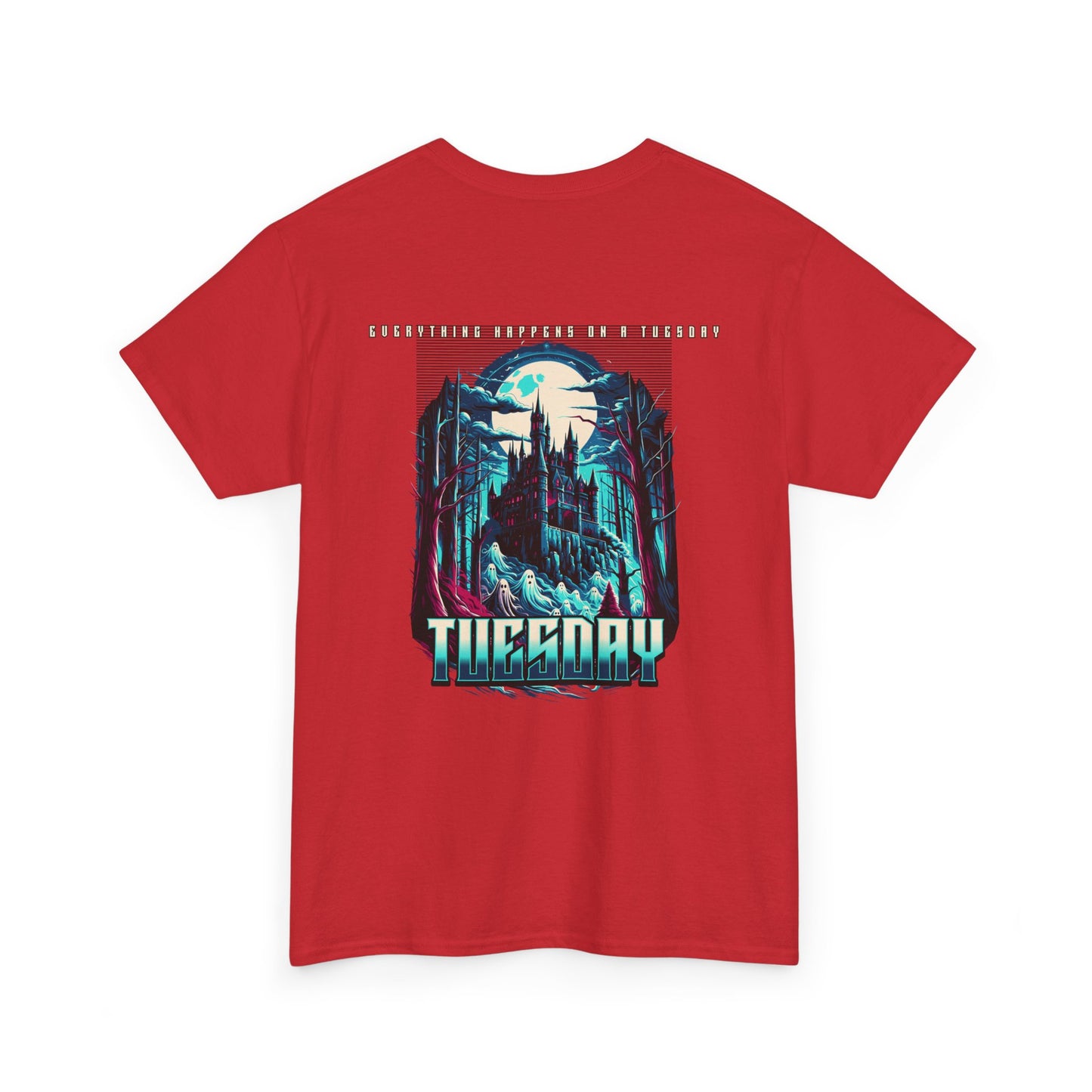 Retro Tuesday Graphic Tee, Unisex Cotton Shirt, Casual Wear, Gift for Her/Him, Unique Tuesday Shirt