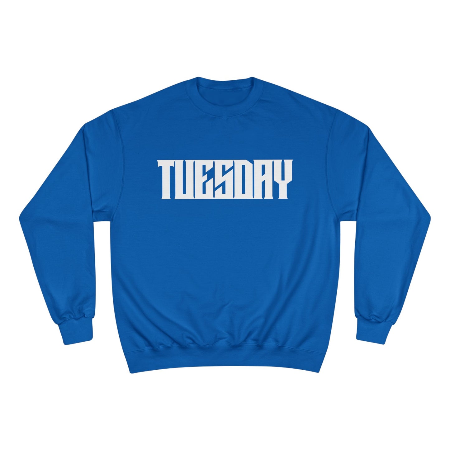 Retro Car Tuesday Champion Sweatshirt, Vintage Graphic Top, Cozy Unisex Apparel, Perfect Gift for Car Lovers, Unique Streetwear