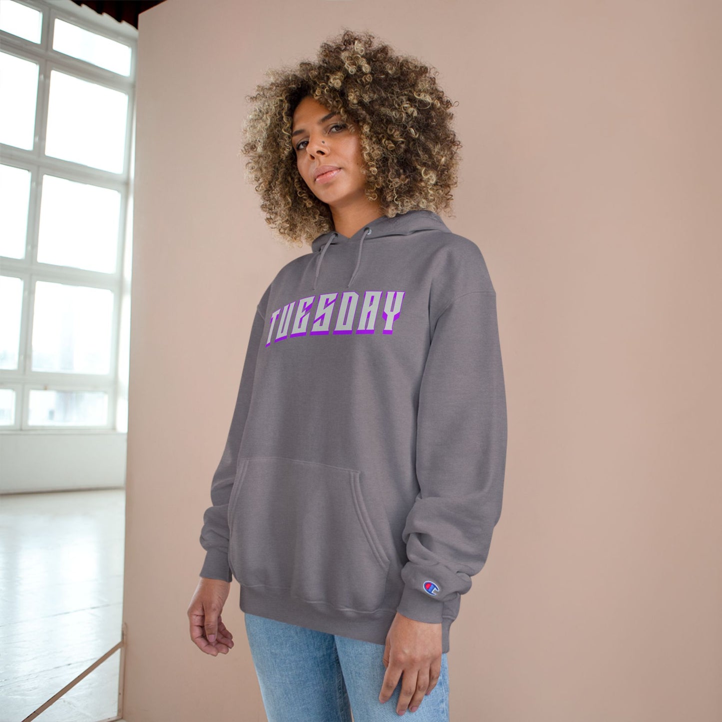 Trendy Graphic Hoodie for Casual Style, Perfect for Tuesday Vibes, Unisex Streetwear Sweatshirt, Daily Wear, Gift Idea