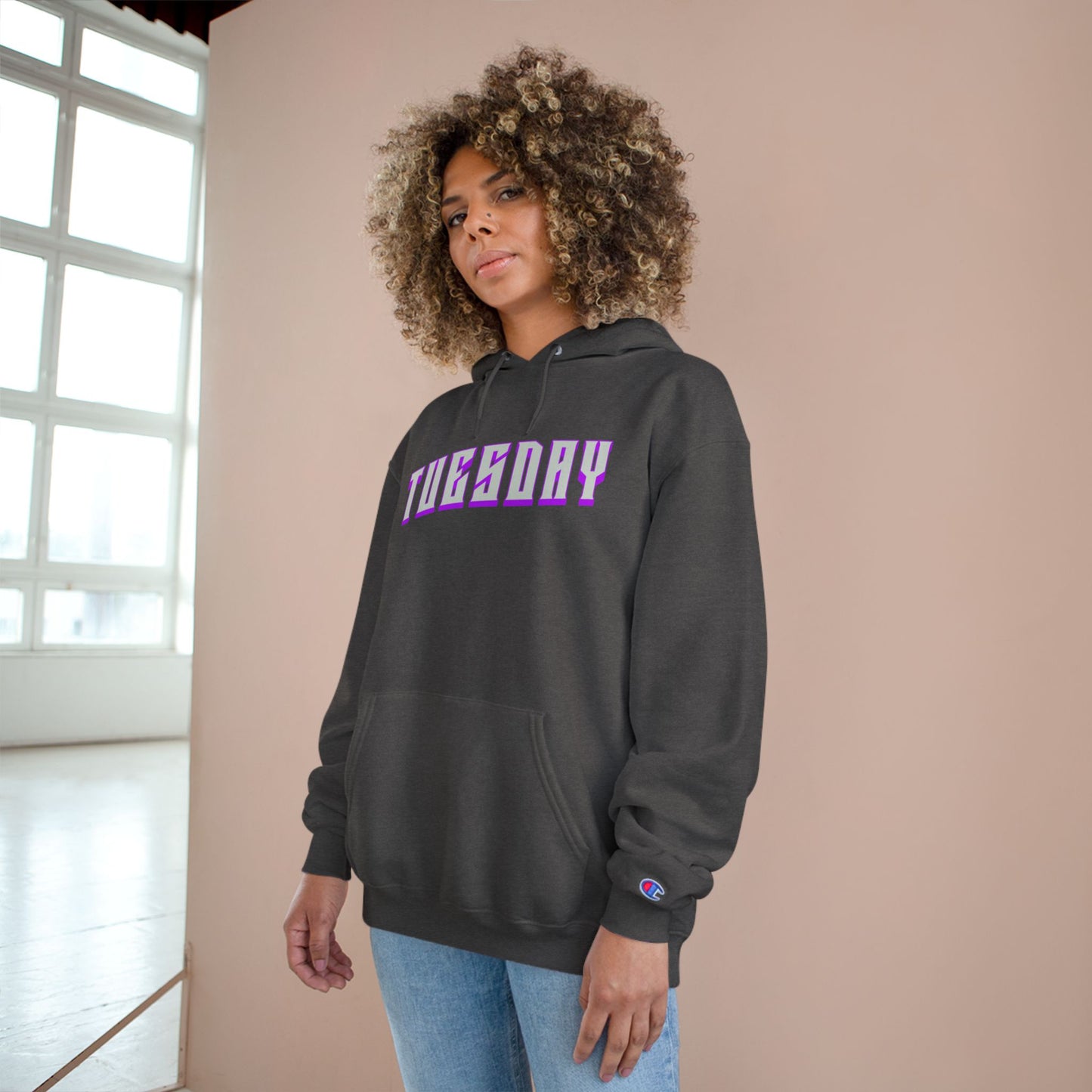 Trendy Graphic Hoodie for Casual Style, Perfect for Tuesday Vibes, Unisex Streetwear Sweatshirt, Daily Wear, Gift Idea