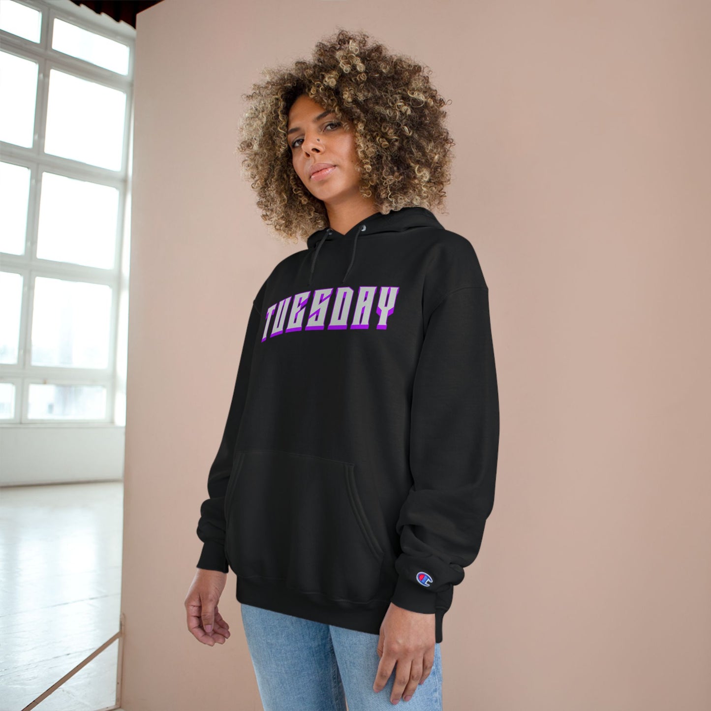 Trendy Graphic Hoodie for Casual Style, Perfect for Tuesday Vibes, Unisex Streetwear Sweatshirt, Daily Wear, Gift Idea