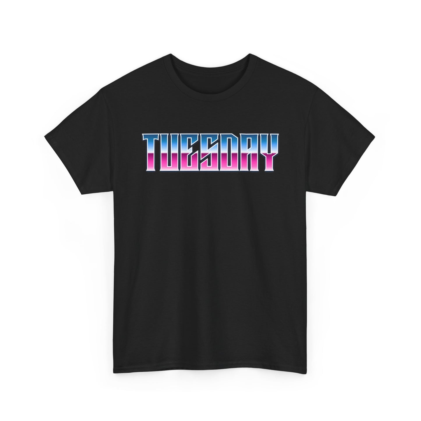 Retro Tuesday Graphic Tee, Fun Casual T-Shirt for Everyday Wear, Unisex Cotton Top, Party Shirt, Gift for Birthdays and Celebrations