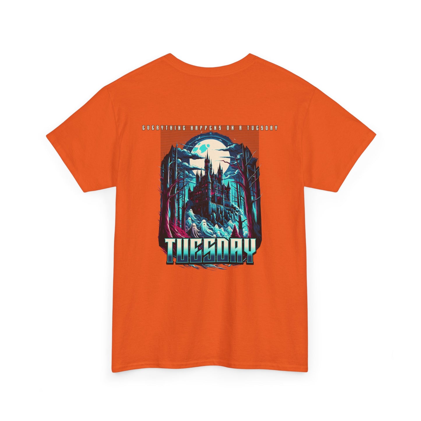 Retro Tuesday Graphic Tee, Unisex Cotton Shirt, Casual Wear, Gift for Her/Him, Unique Tuesday Shirt