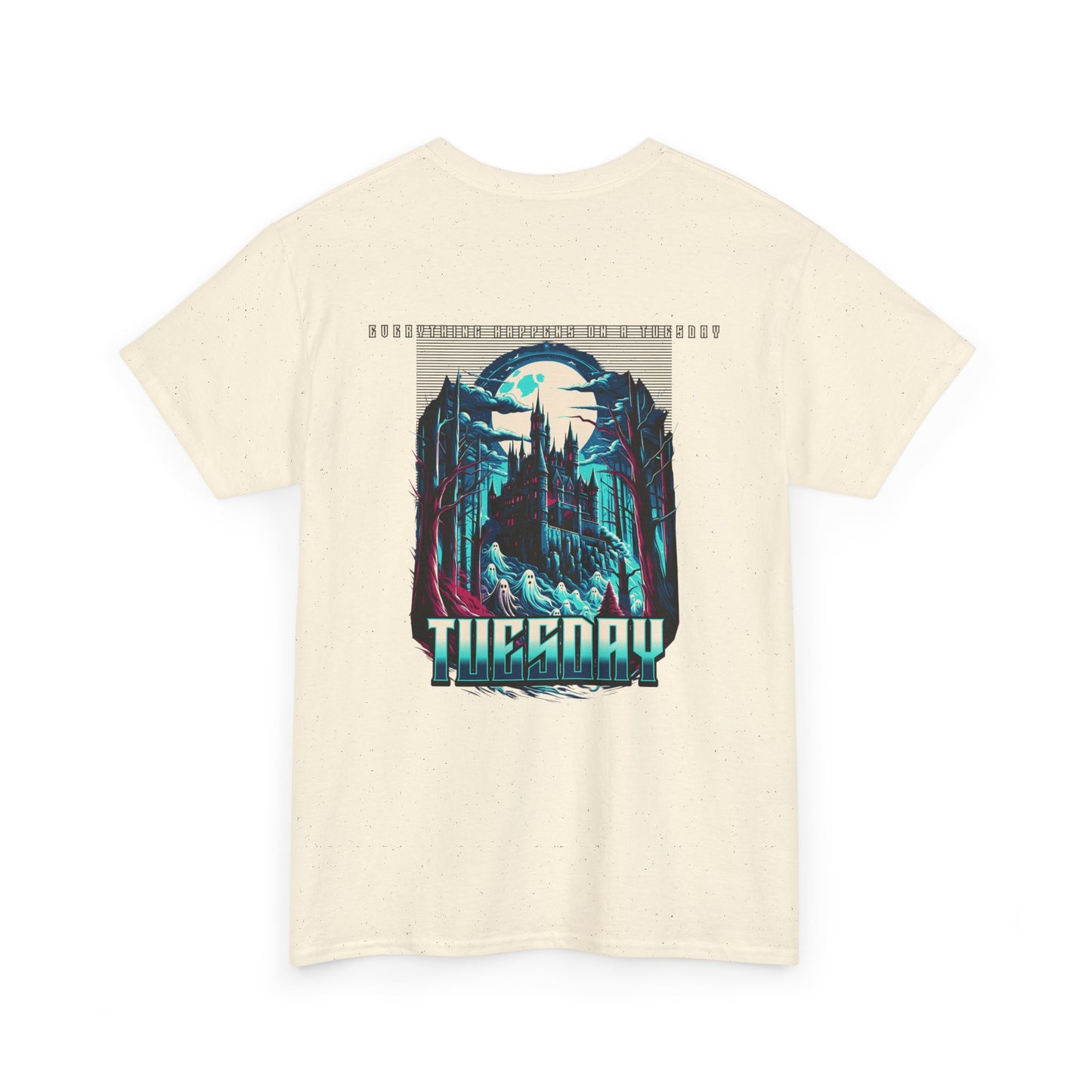 Retro Tuesday Graphic Tee, Unisex Cotton Shirt, Casual Wear, Gift for Her/Him, Unique Tuesday Shirt