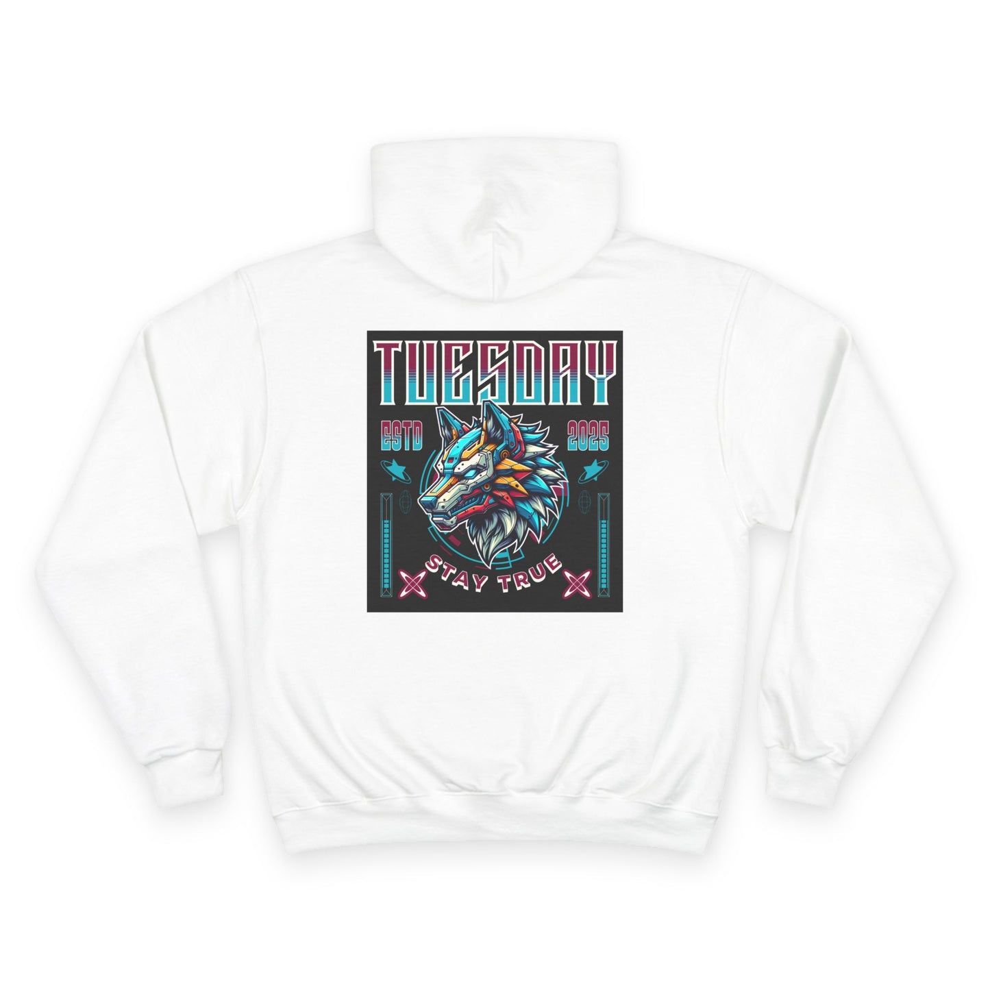 Trendy Tuesday Hoodie, Graphic Hoodie, Casual Sportswear, Gift for Her, Cozy Warm Sweatshirt