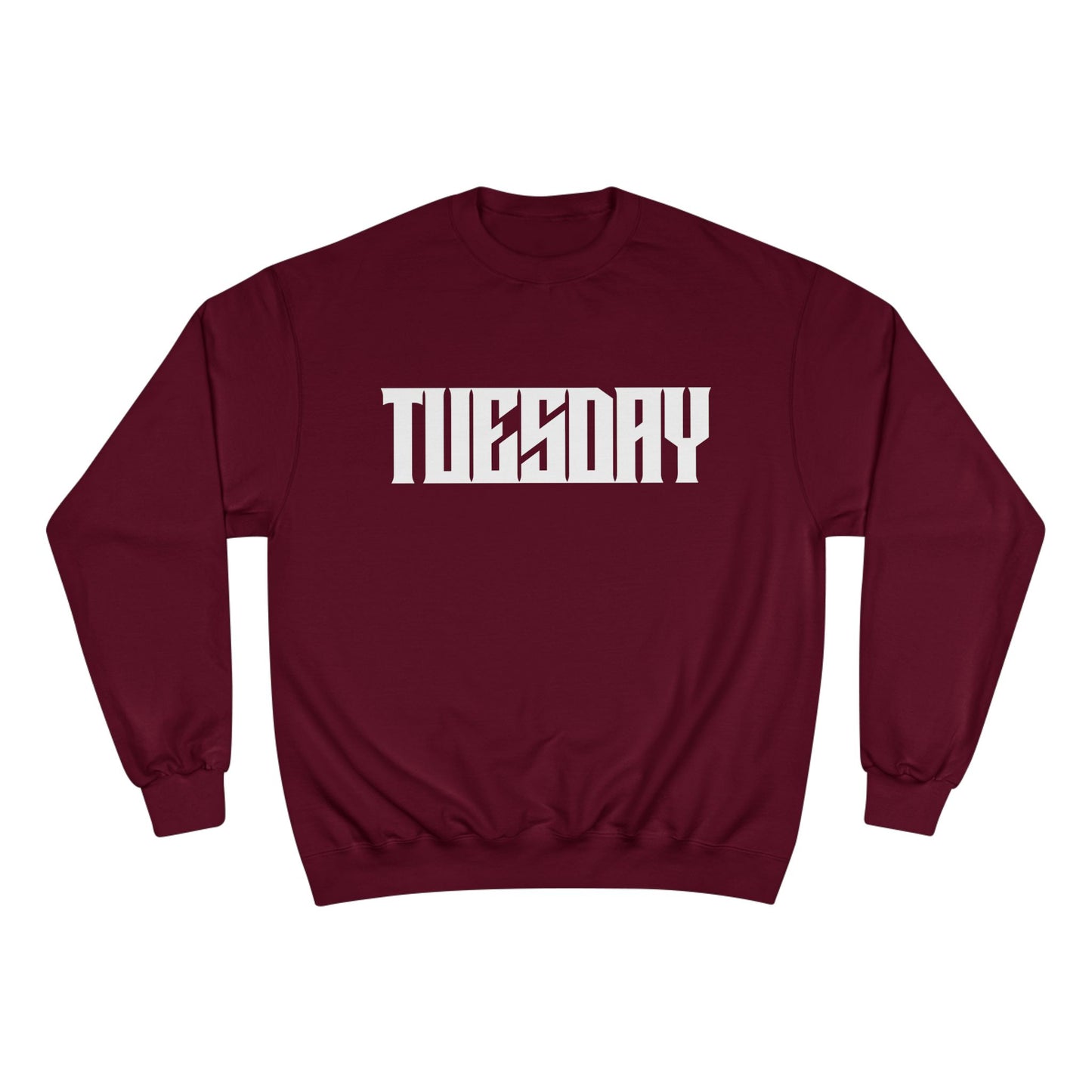 Retro Car Tuesday Champion Sweatshirt, Vintage Graphic Top, Cozy Unisex Apparel, Perfect Gift for Car Lovers, Unique Streetwear