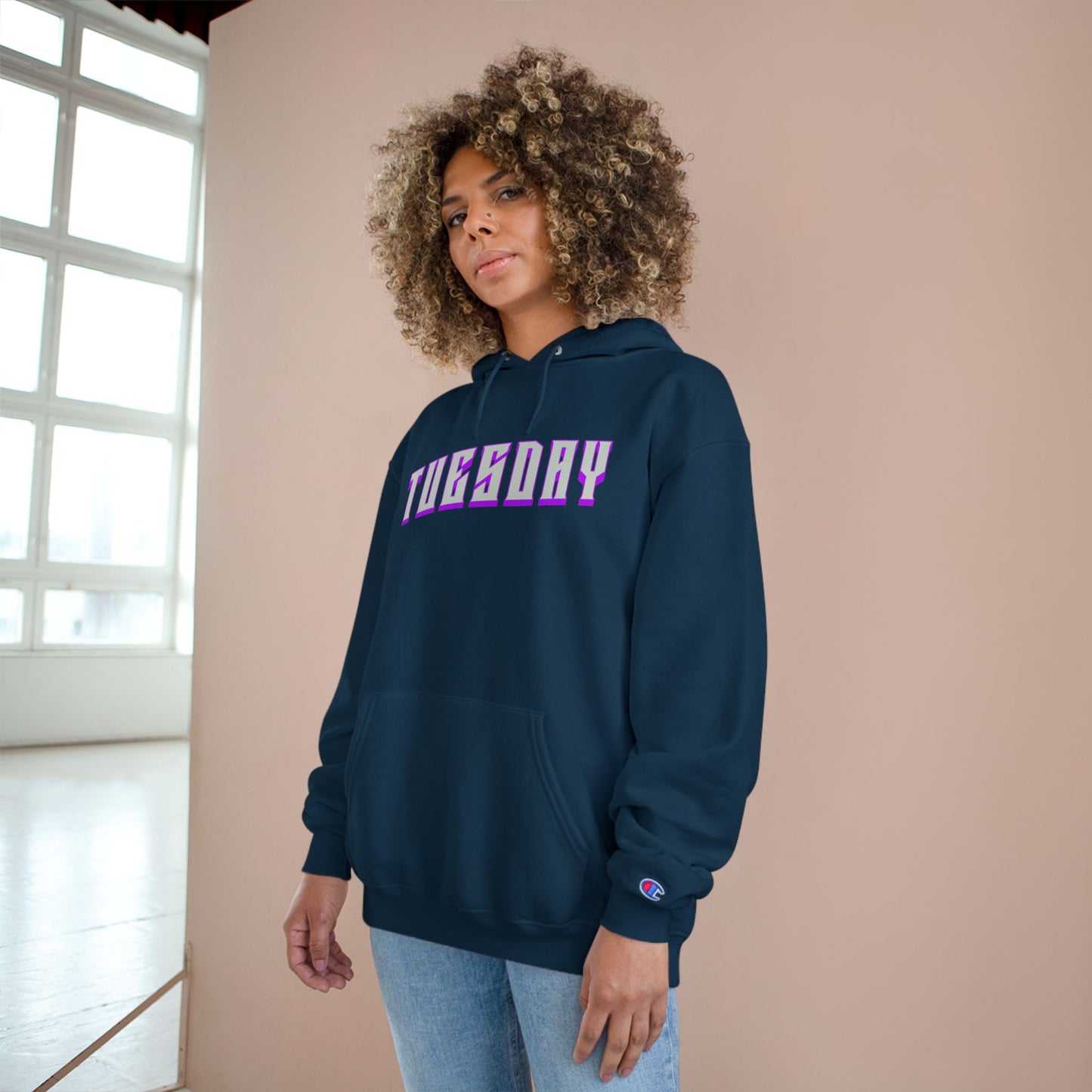 Trendy Graphic Hoodie for Casual Style, Perfect for Tuesday Vibes, Unisex Streetwear Sweatshirt, Daily Wear, Gift Idea