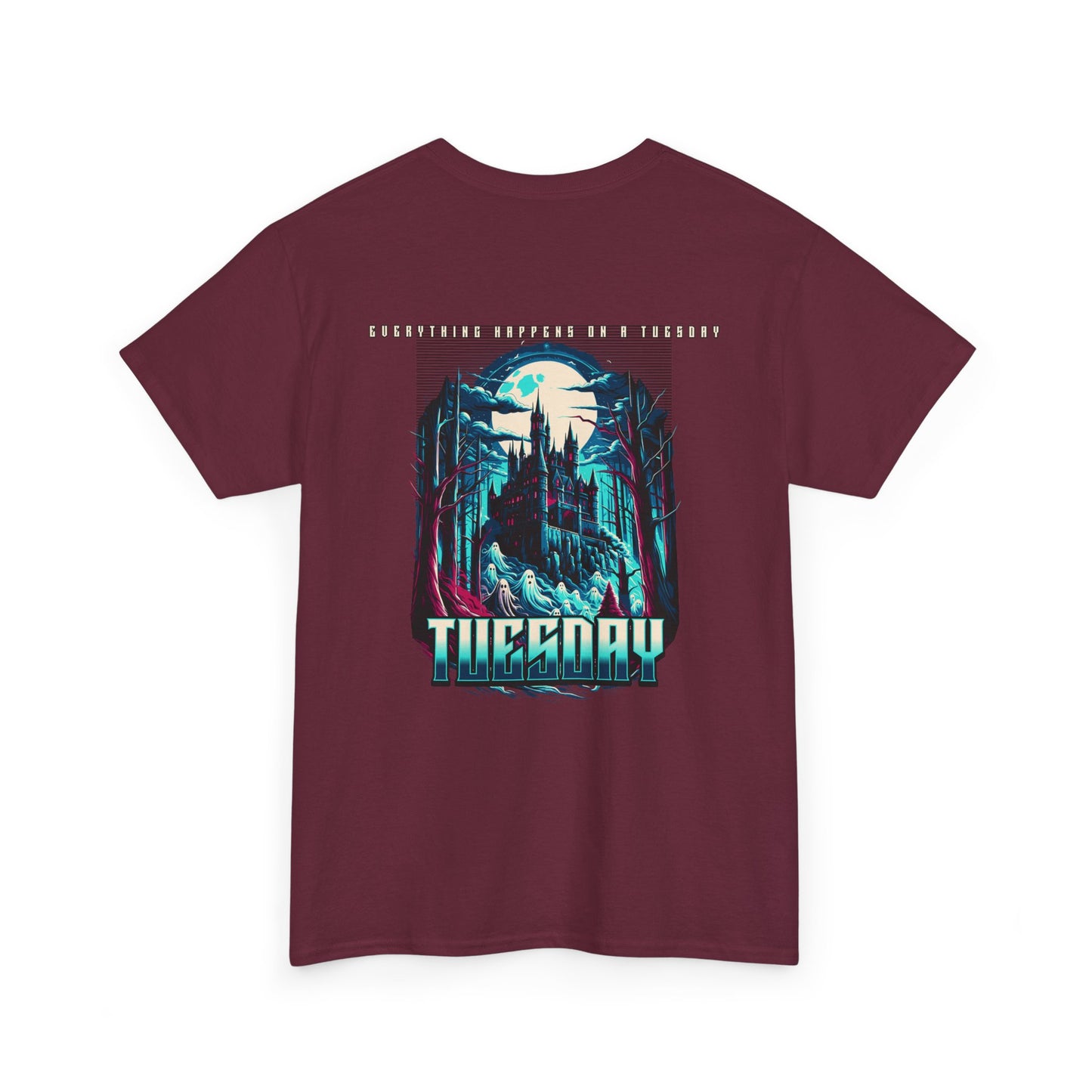 Retro Tuesday Graphic Tee, Unisex Cotton Shirt, Casual Wear, Gift for Her/Him, Unique Tuesday Shirt