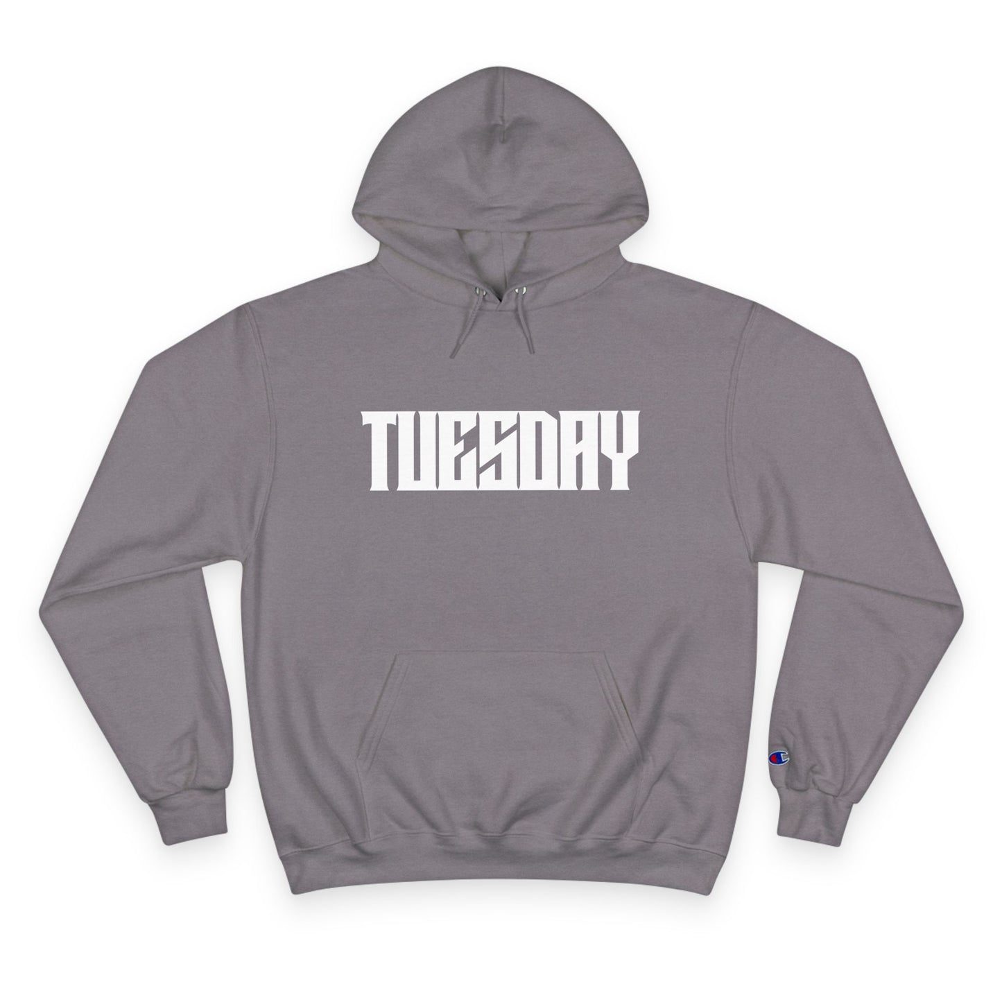 Graphic Tuesday Hoodie, Casual Sweatshirt, Unisex Fashion, Gift for Her, Everyday Wear, Trendy Streetwear