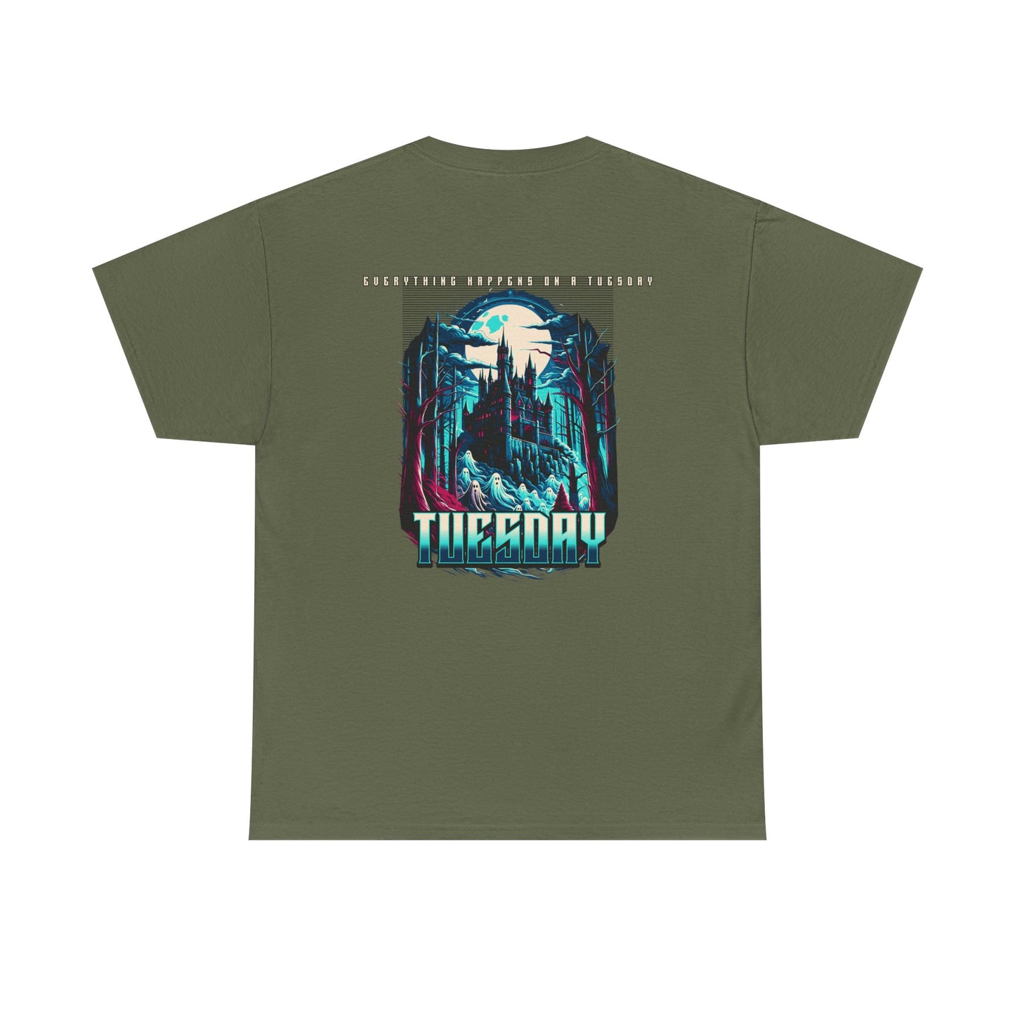 Retro Tuesday Graphic Tee, Unisex Cotton Shirt, Casual Wear, Gift for Her/Him, Unique Tuesday Shirt