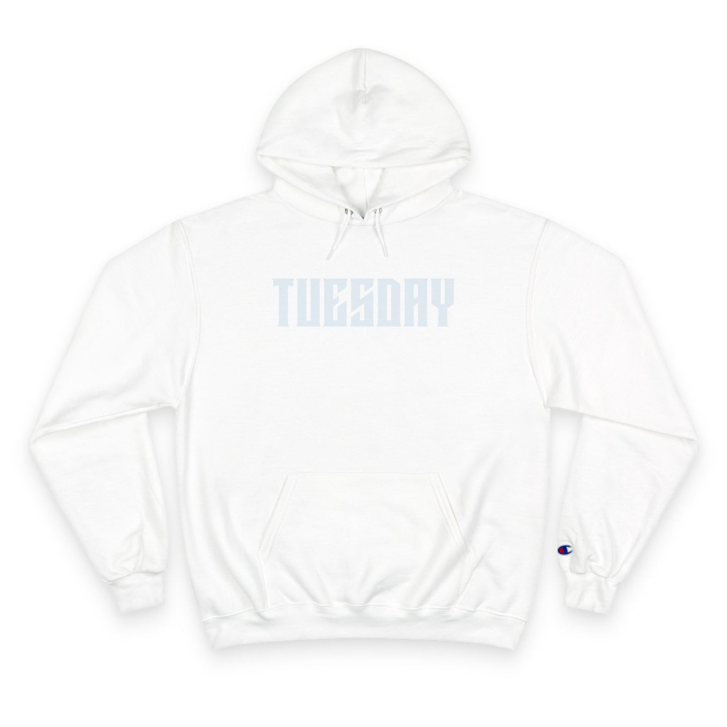 Tuesday Skull Champion Hoodie, Graphic Sweatshirt, Halloween Gift, Unique Casual Wear, Trendy Hoodie for Everyday Style