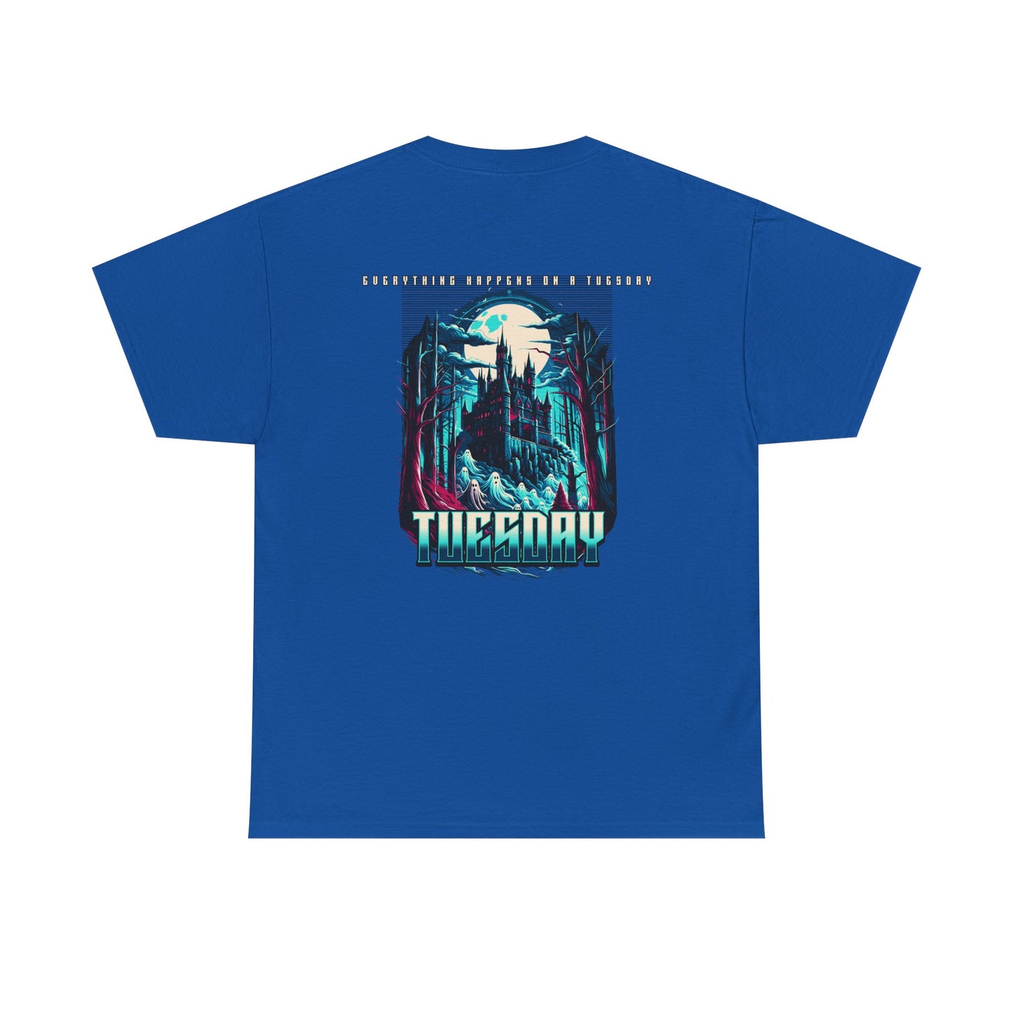 Retro Tuesday Graphic Tee, Unisex Cotton Shirt, Casual Wear, Gift for Her/Him, Unique Tuesday Shirt