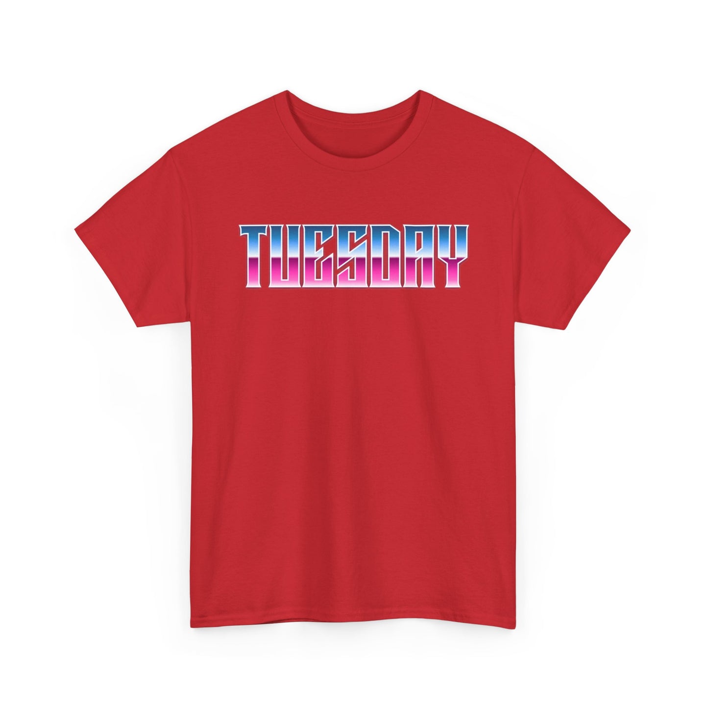 Retro Tuesday Graphic Tee, Fun Casual T-Shirt for Everyday Wear, Unisex Cotton Top, Party Shirt, Gift for Birthdays and Celebrations