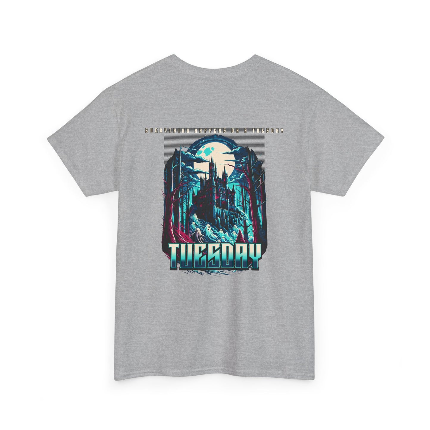 Retro Tuesday Graphic Tee, Unisex Cotton Shirt, Casual Wear, Gift for Her/Him, Unique Tuesday Shirt