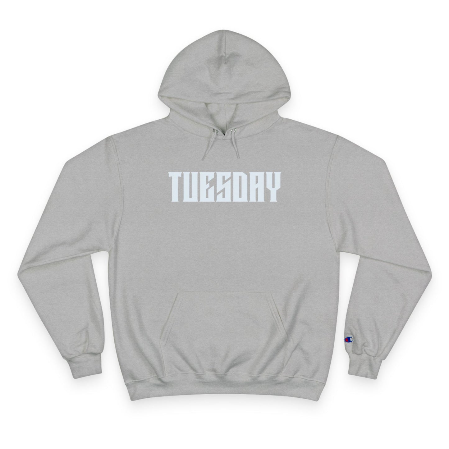 Tuesday Skull Champion Hoodie, Graphic Sweatshirt, Halloween Gift, Unique Casual Wear, Trendy Hoodie for Everyday Style