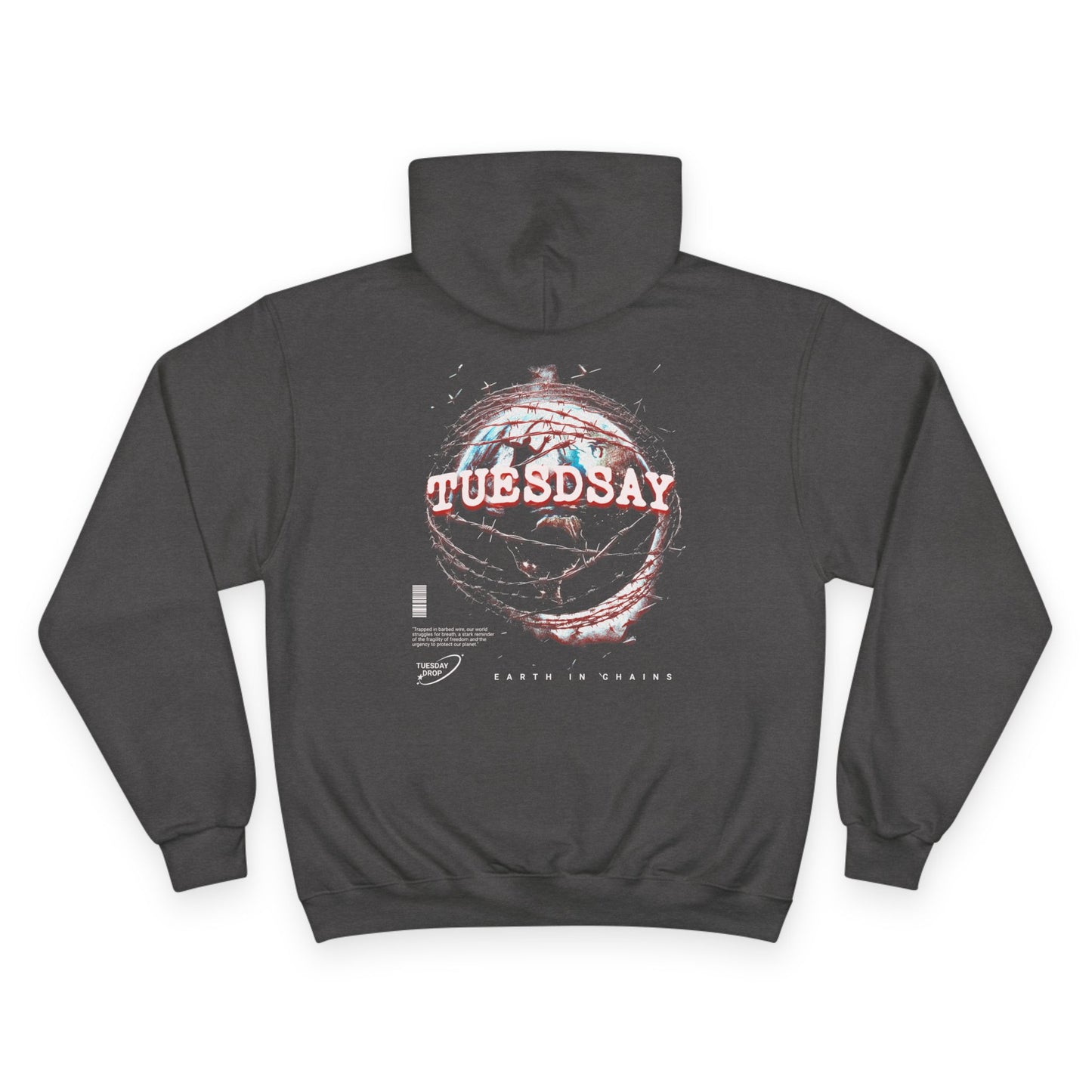 Trendy Tuesday Hoodie, Casual Sweatshirt, Gift Idea, Everyday Wear, Unique Design, Cozy Apparel