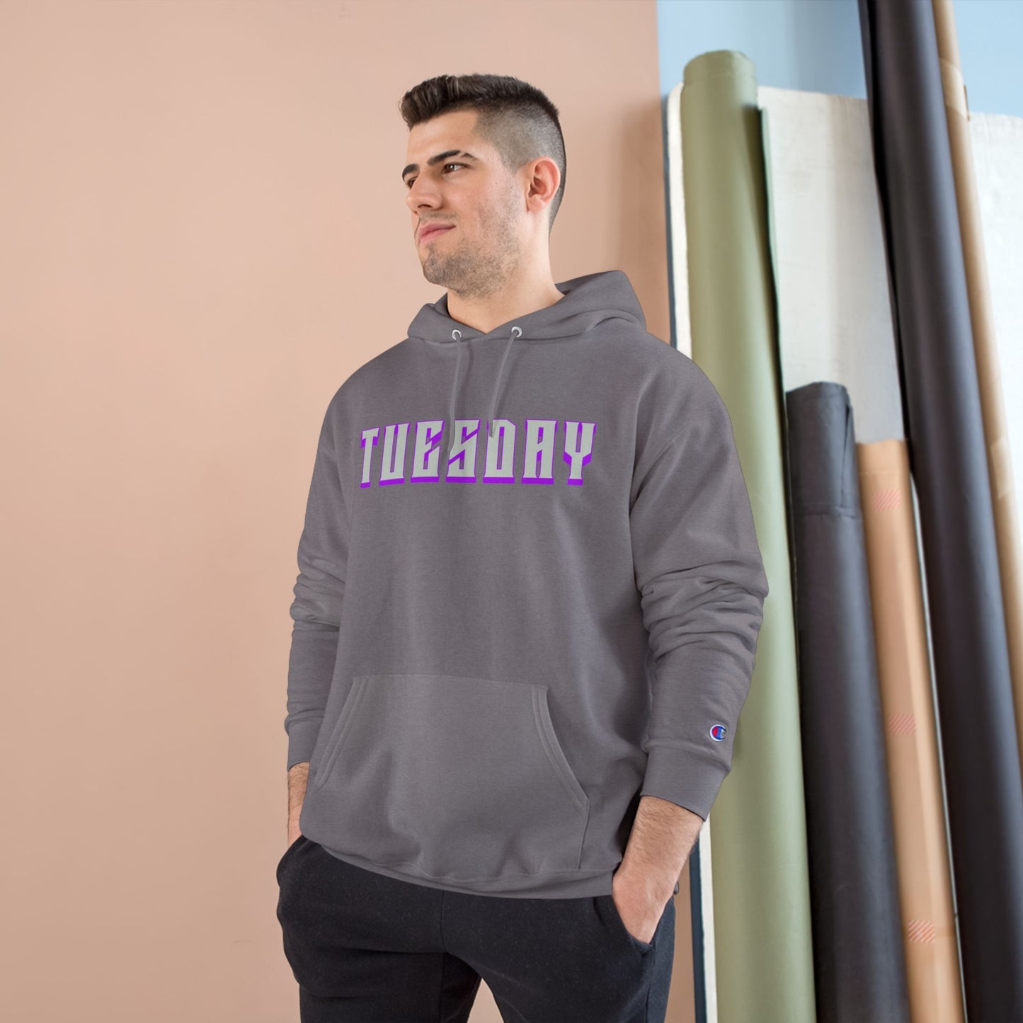 Trendy Graphic Hoodie for Casual Style, Perfect for Tuesday Vibes, Unisex Streetwear Sweatshirt, Daily Wear, Gift Idea