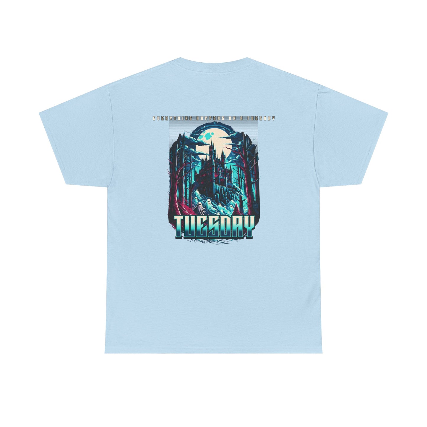Retro Tuesday Graphic Tee, Unisex Cotton Shirt, Casual Wear, Gift for Her/Him, Unique Tuesday Shirt