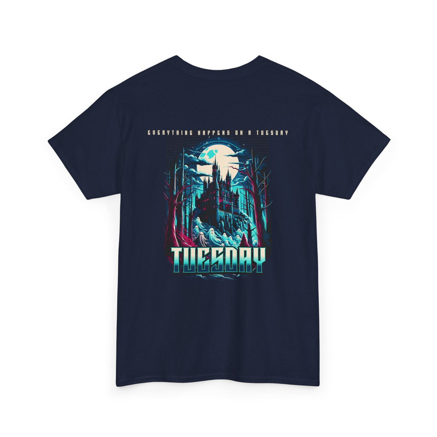 Retro Tuesday Graphic Tee, Unisex Cotton Shirt, Casual Wear, Gift for Her/Him, Unique Tuesday Shirt