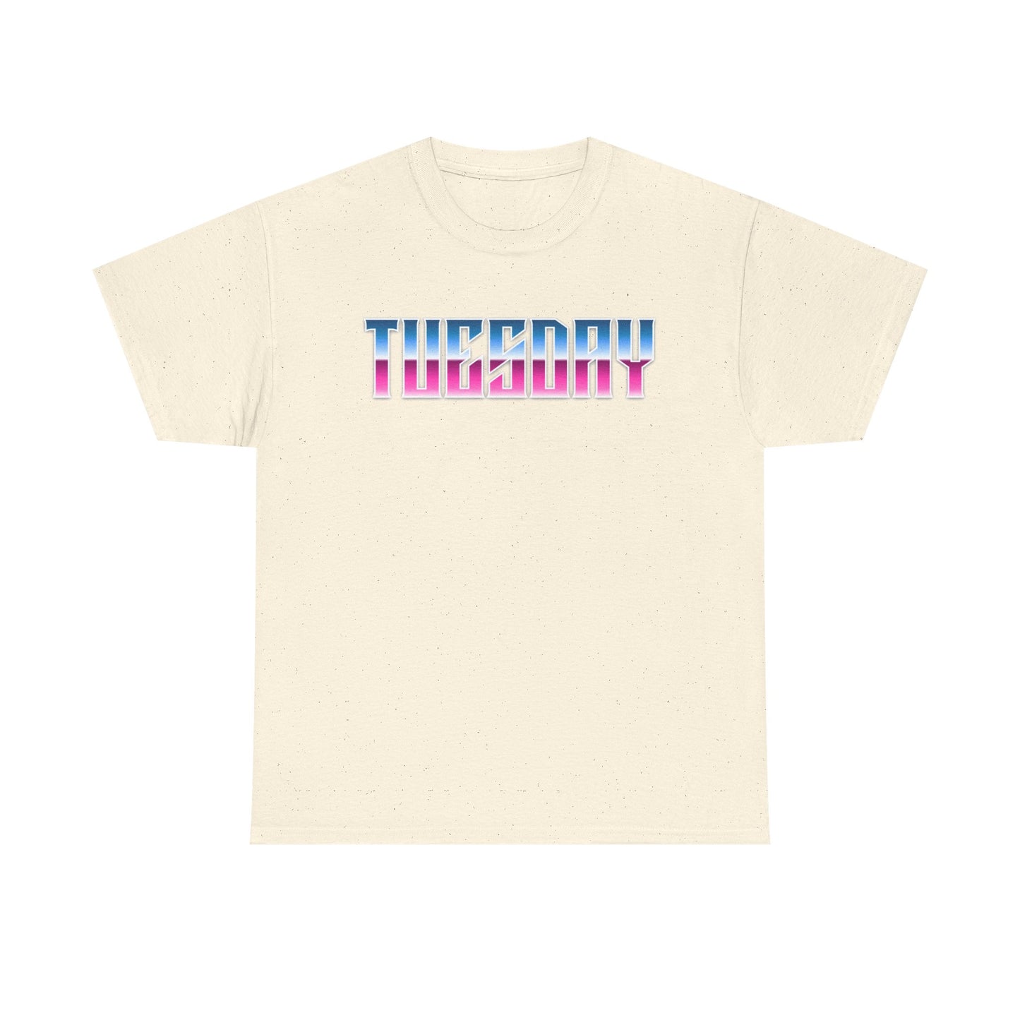 Retro Tuesday Graphic Tee, Fun Casual T-Shirt for Everyday Wear, Unisex Cotton Top, Party Shirt, Gift for Birthdays and Celebrations