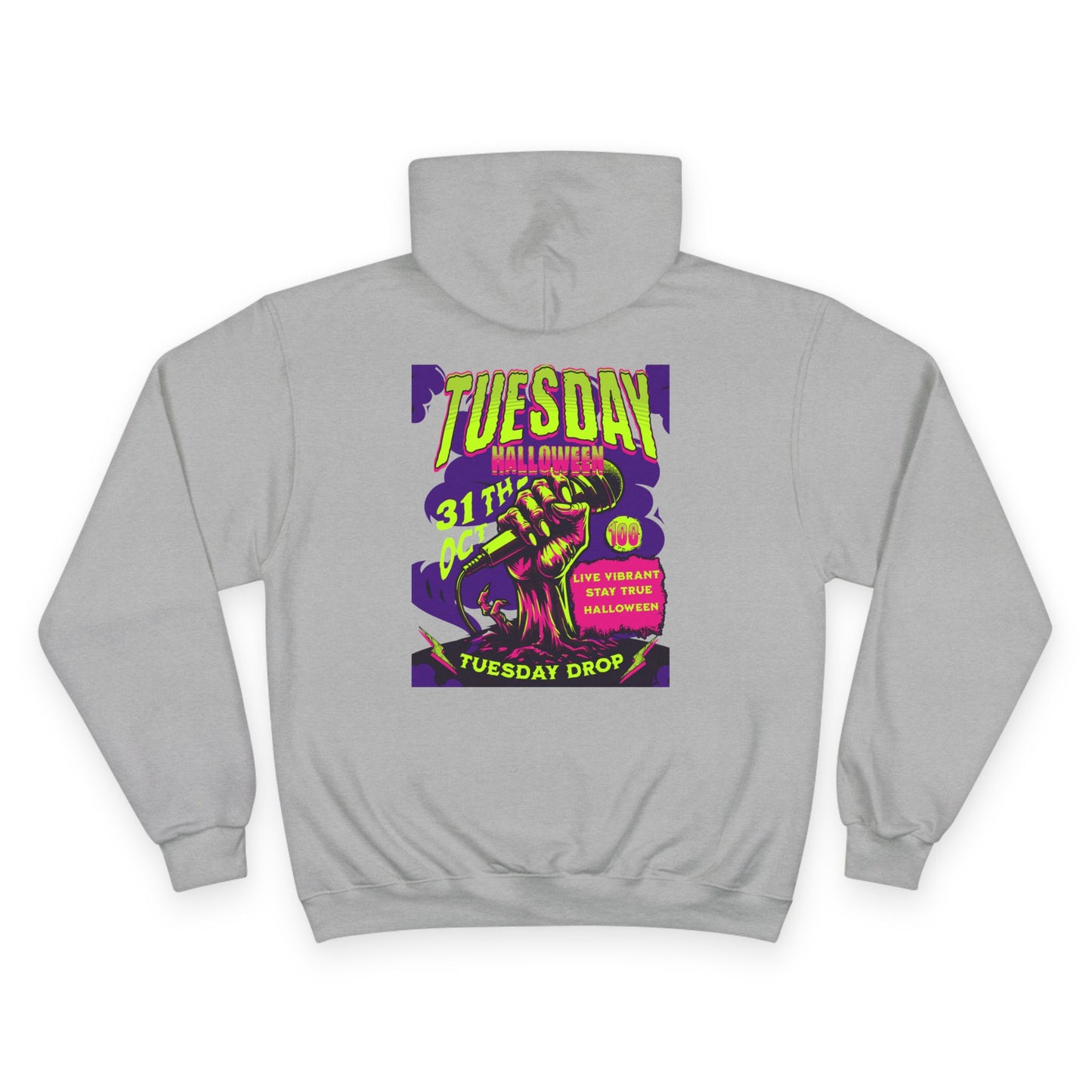 Spooky Tuesday Hoodie, Halloween Sweatshirt, Graphic Hoodie, Autumn Fashion, Cozy Casual Wear, Unique Gift for Spooky Season
