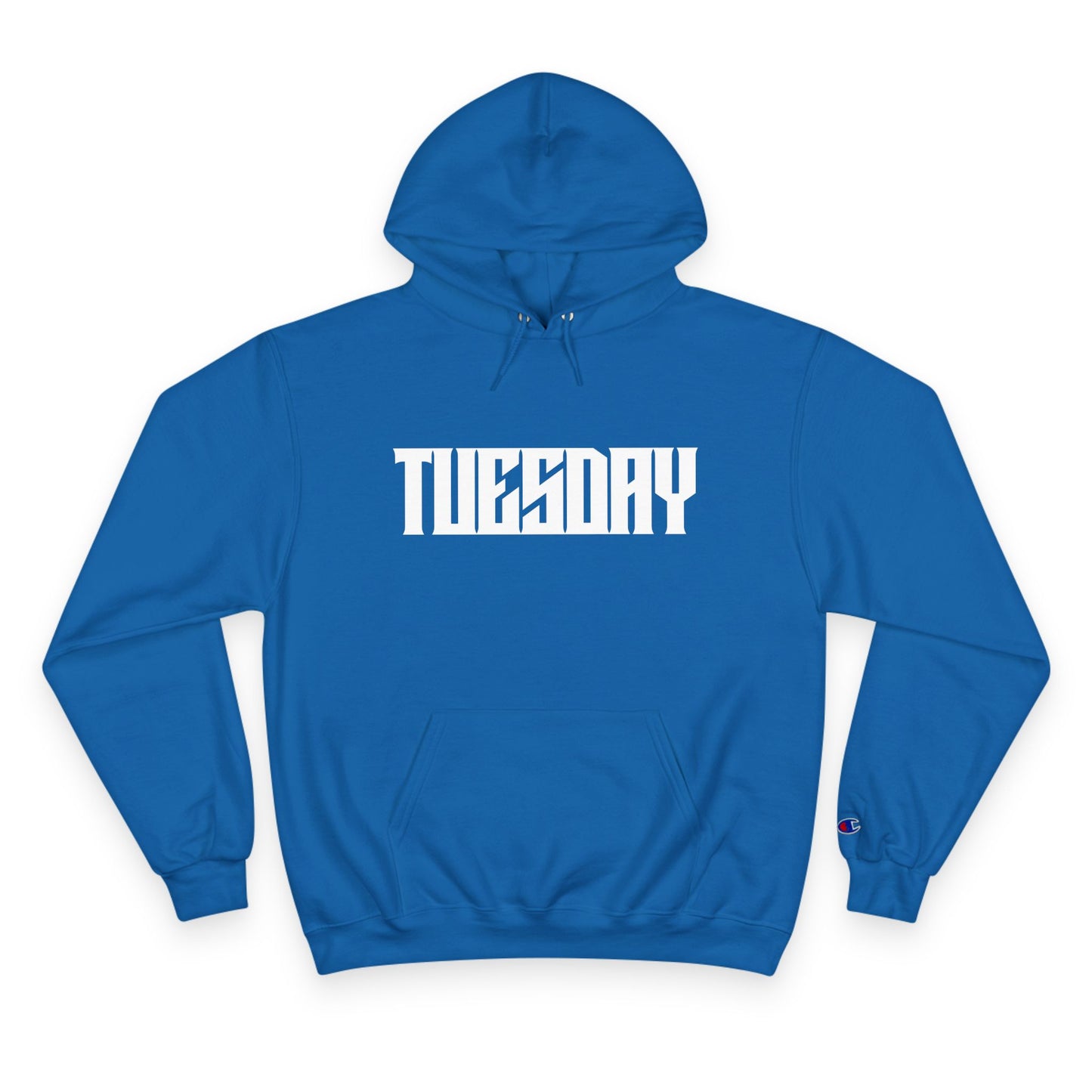 Graphic Tuesday Hoodie, Casual Sweatshirt, Unisex Fashion, Gift for Her, Everyday Wear, Trendy Streetwear