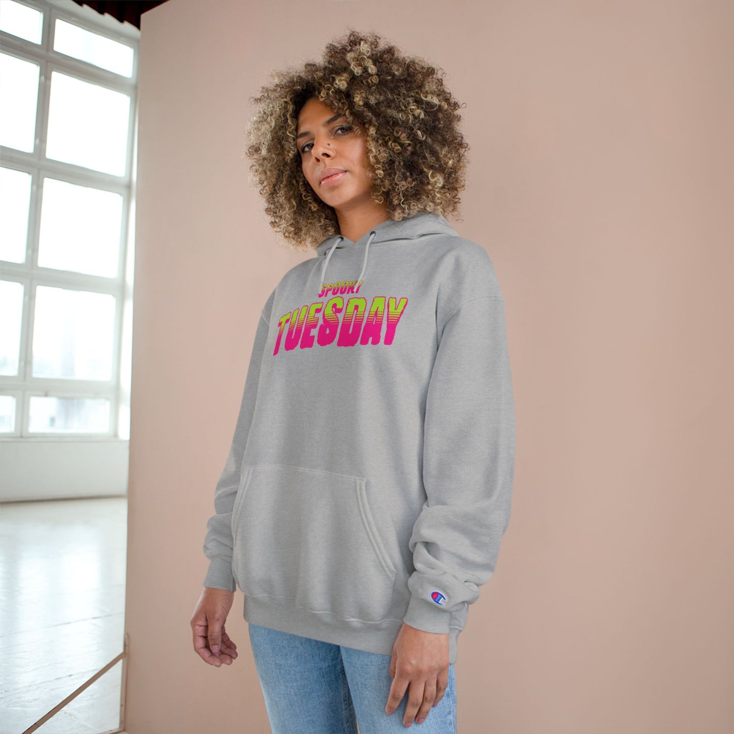 Spooky Tuesday Hoodie, Halloween Sweatshirt, Graphic Hoodie, Autumn Fashion, Cozy Casual Wear, Unique Gift for Spooky Season