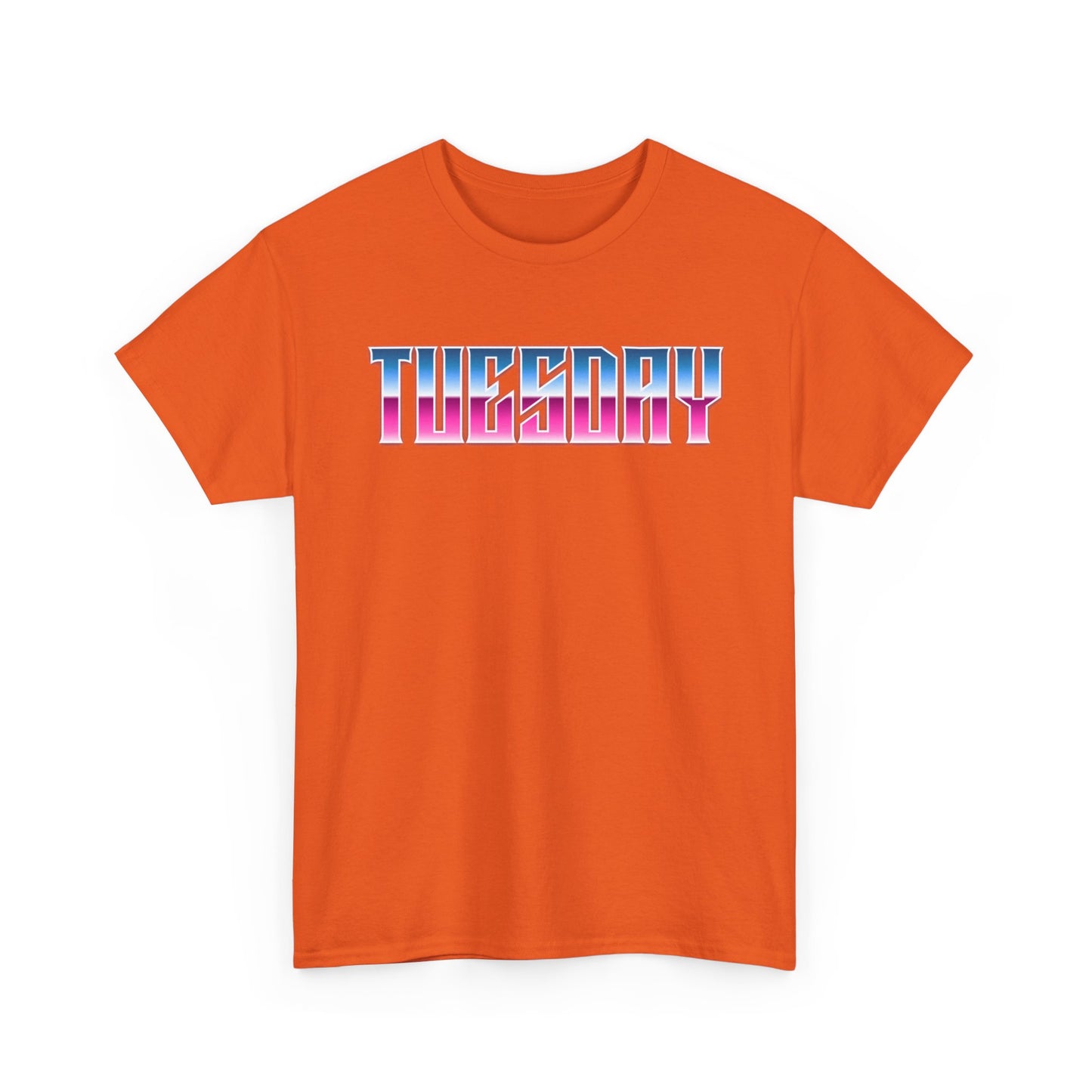 Retro Tuesday Graphic Tee, Fun Casual T-Shirt for Everyday Wear, Unisex Cotton Top, Party Shirt, Gift for Birthdays and Celebrations
