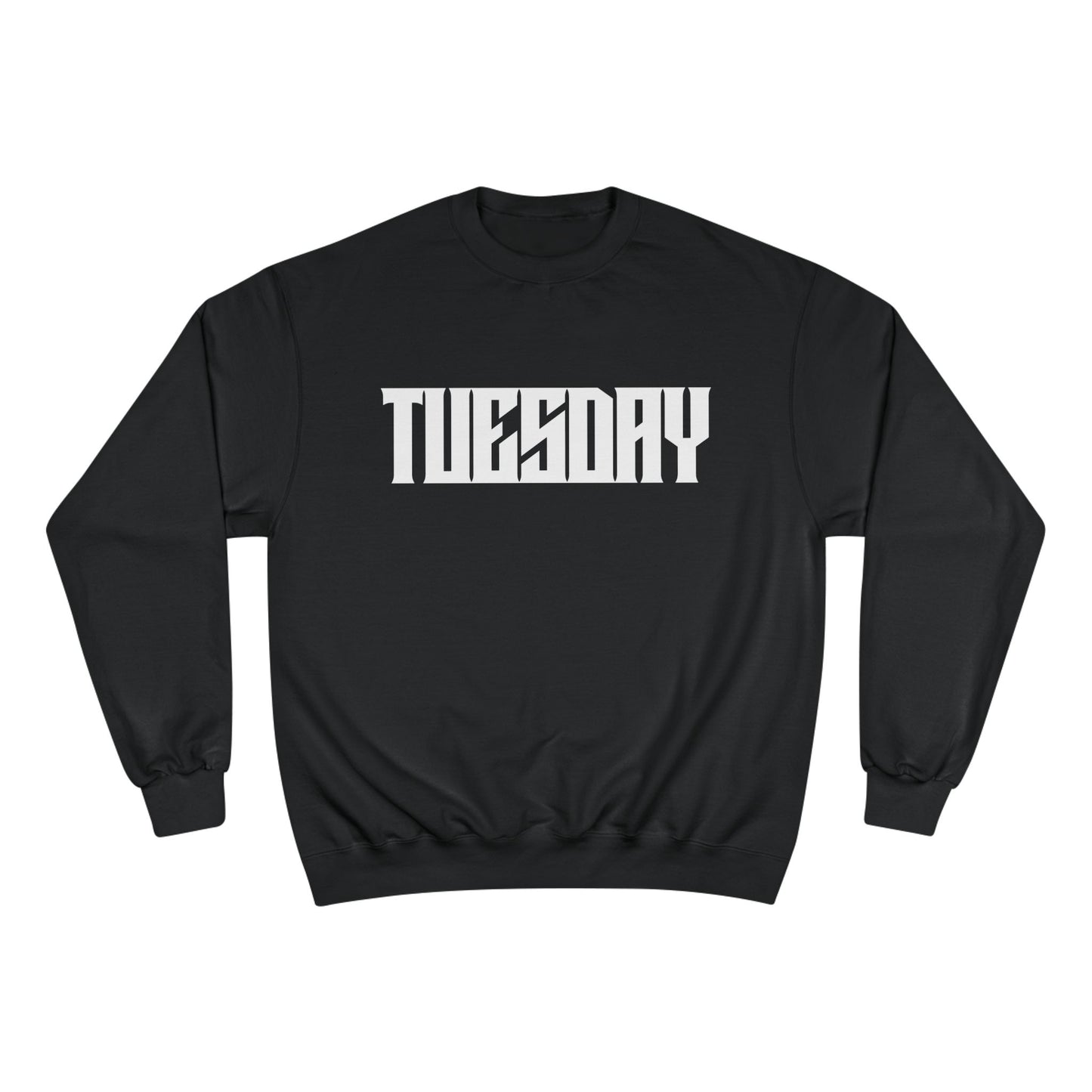 Retro Car Tuesday Champion Sweatshirt, Vintage Graphic Top, Cozy Unisex Apparel, Perfect Gift for Car Lovers, Unique Streetwear
