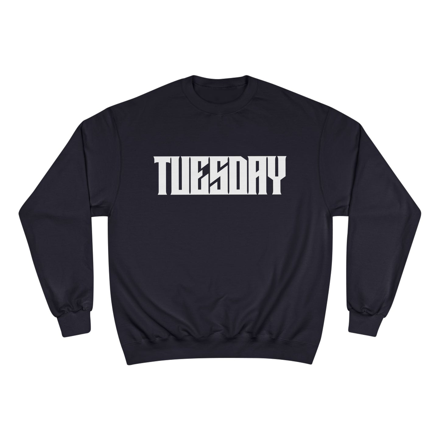 Retro Car Tuesday Champion Sweatshirt, Vintage Graphic Top, Cozy Unisex Apparel, Perfect Gift for Car Lovers, Unique Streetwear