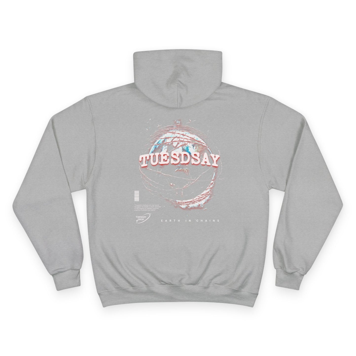 Trendy Tuesday Hoodie, Casual Sweatshirt, Gift Idea, Everyday Wear, Unique Design, Cozy Apparel