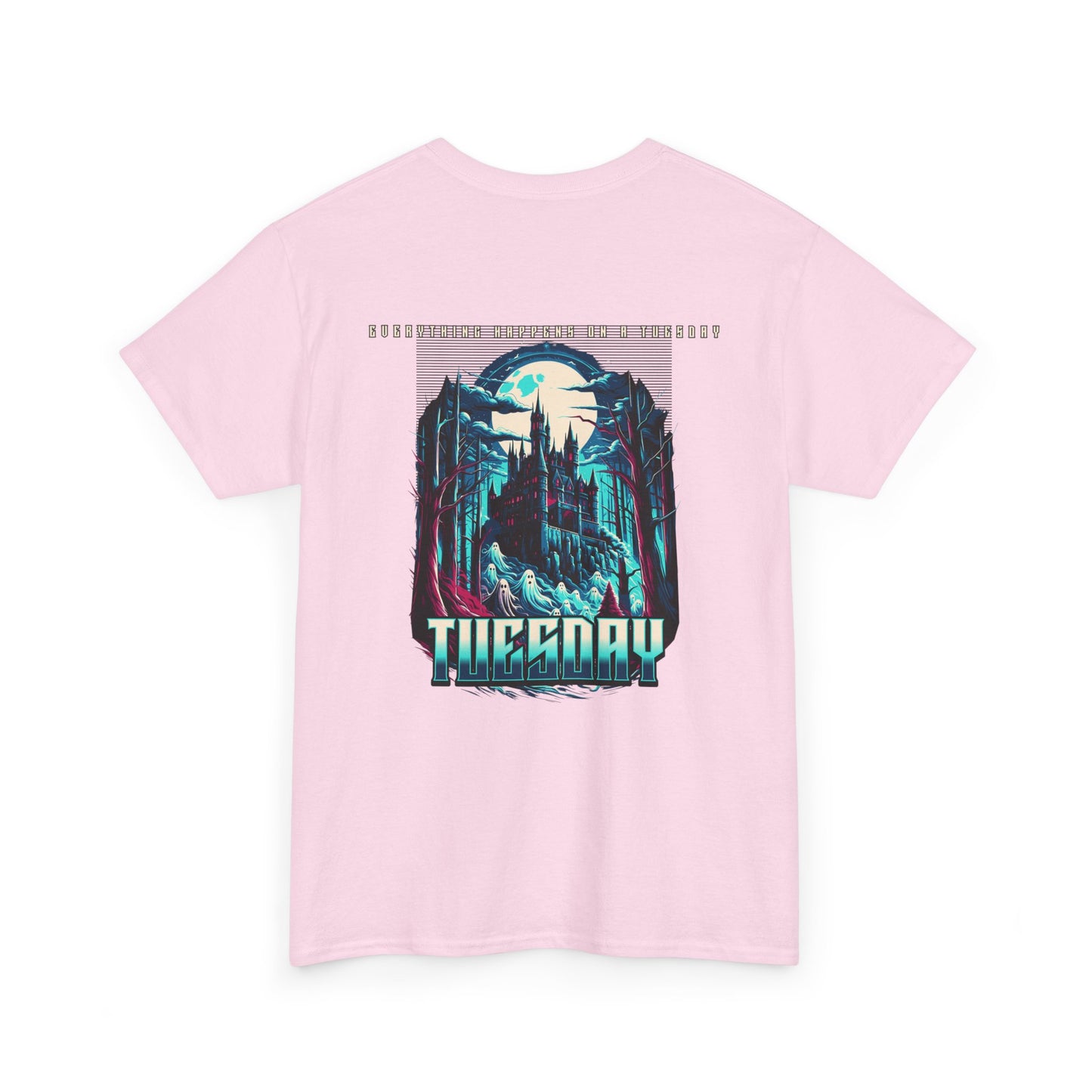 Retro Tuesday Graphic Tee, Unisex Cotton Shirt, Casual Wear, Gift for Her/Him, Unique Tuesday Shirt