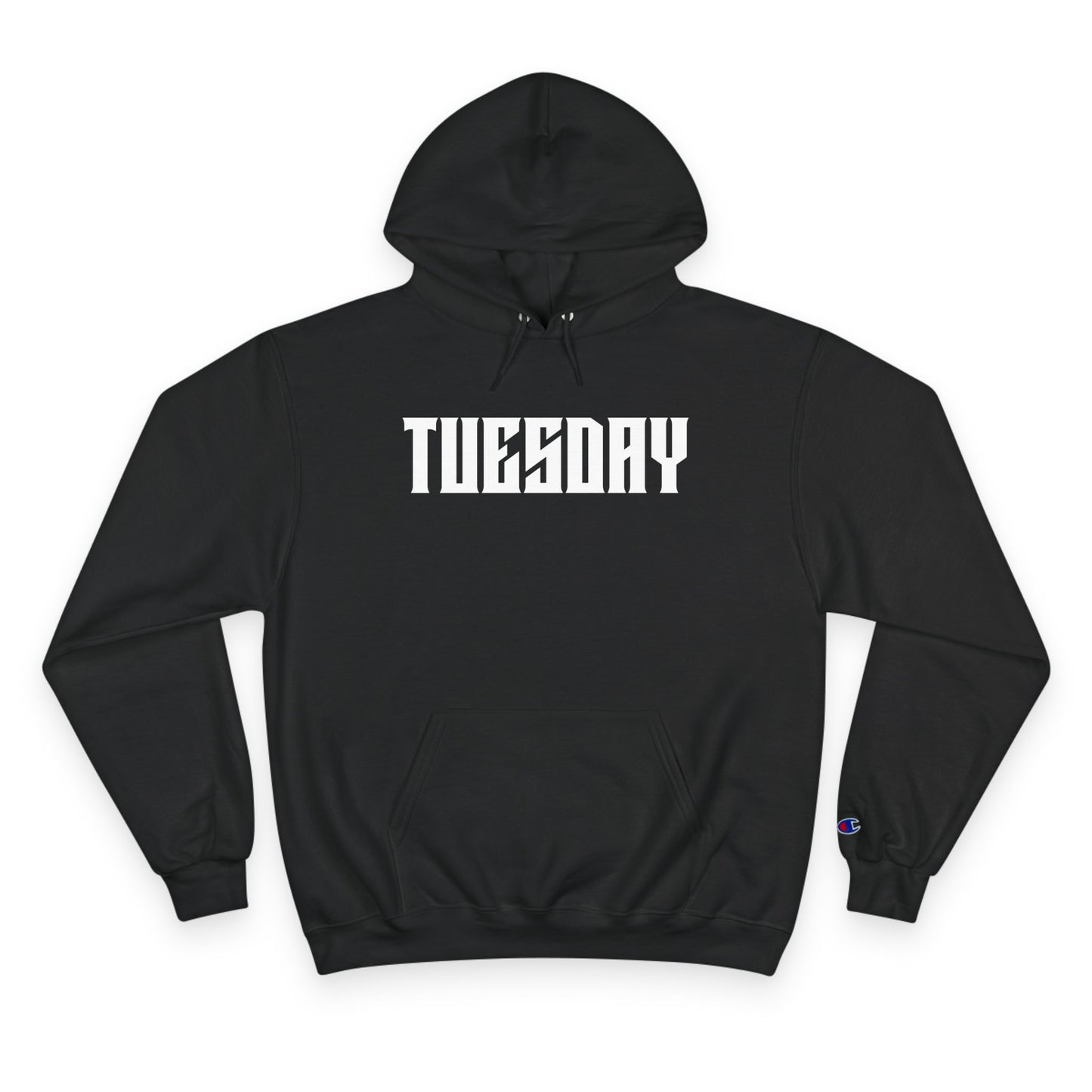 Champion Hoodie - Trendy Graphic Sweatshirt for Casual Wear, Perfect for Tuesdays, Gifts, Streetwear, Cozy Style