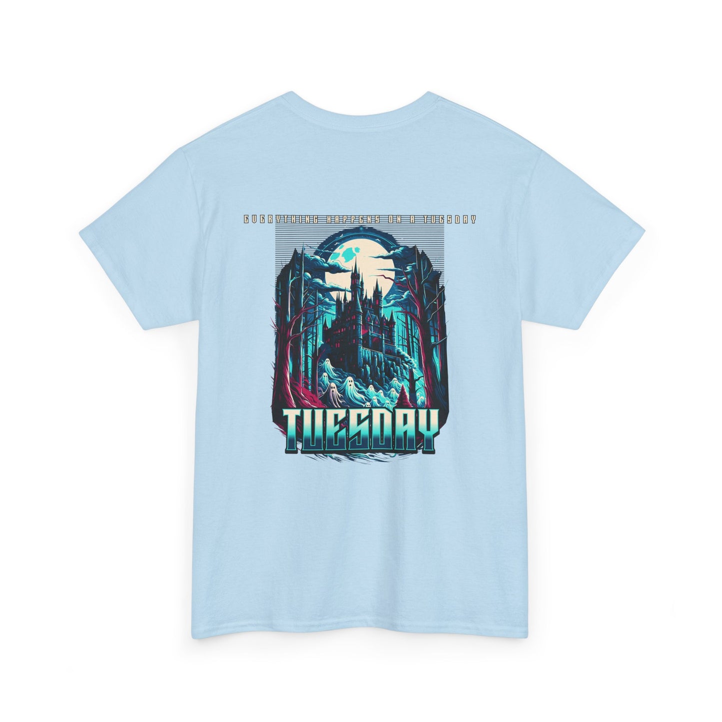 Retro Tuesday Graphic Tee, Unisex Cotton Shirt, Casual Wear, Gift for Her/Him, Unique Tuesday Shirt