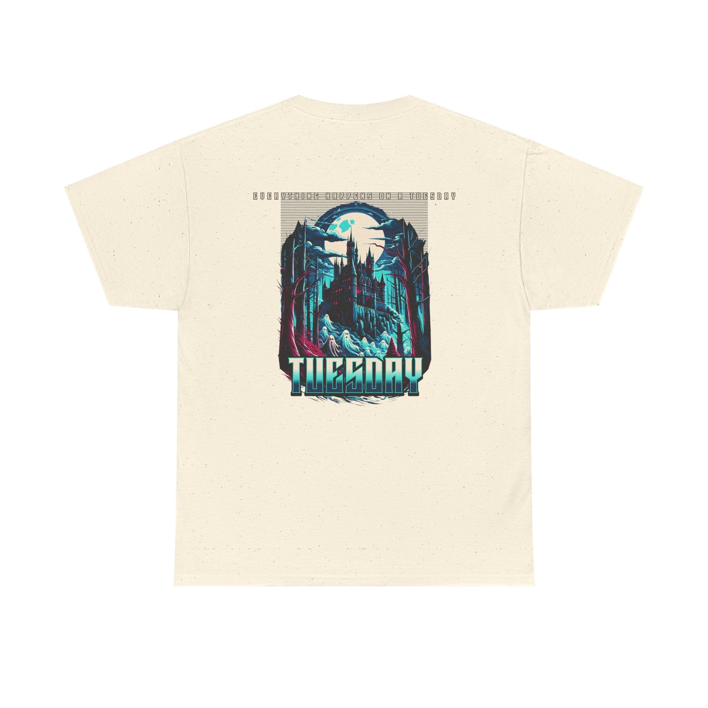 Retro Tuesday Graphic Tee, Unisex Cotton Shirt, Casual Wear, Gift for Her/Him, Unique Tuesday Shirt