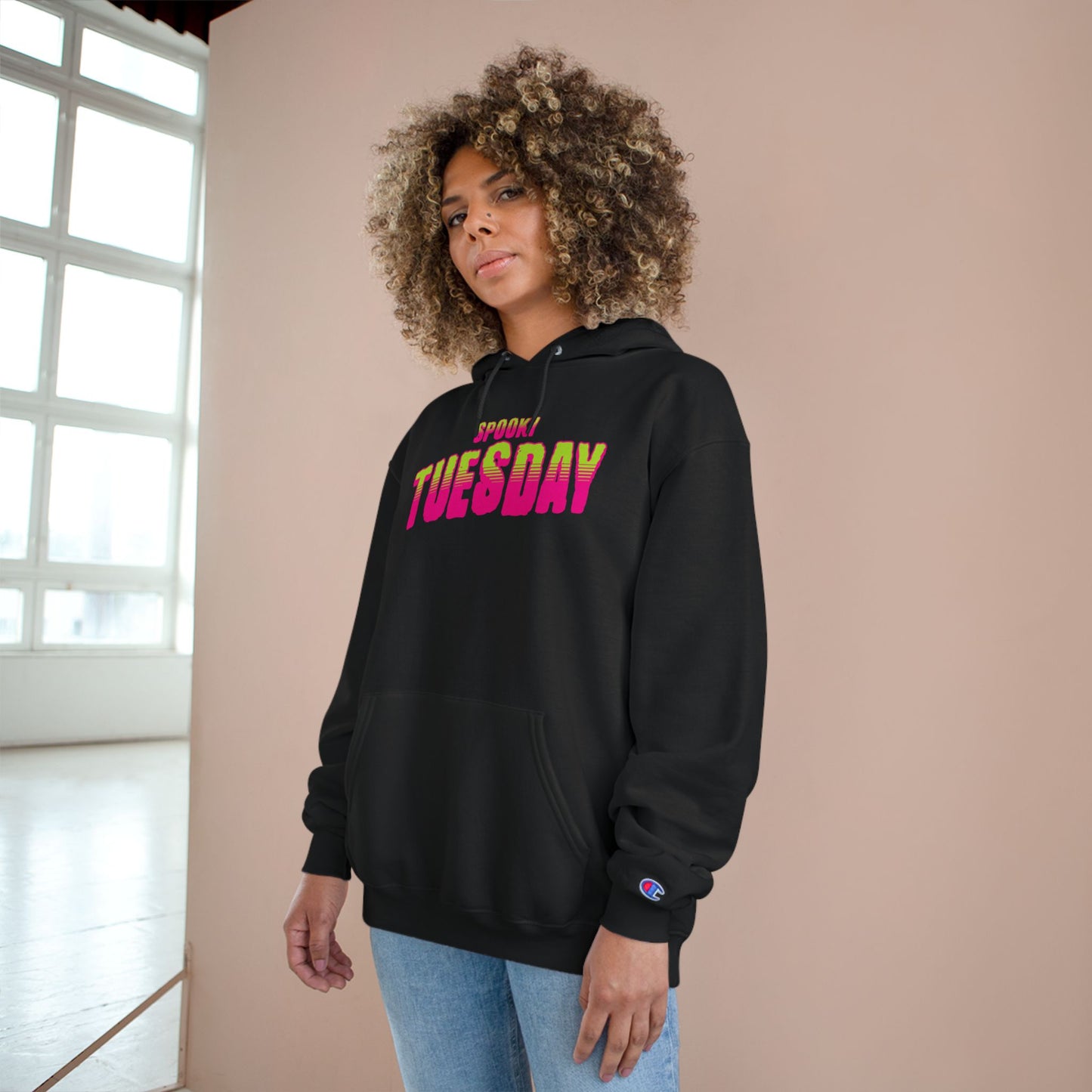 Spooky Tuesday Hoodie, Halloween Sweatshirt, Graphic Hoodie, Autumn Fashion, Cozy Casual Wear, Unique Gift for Spooky Season