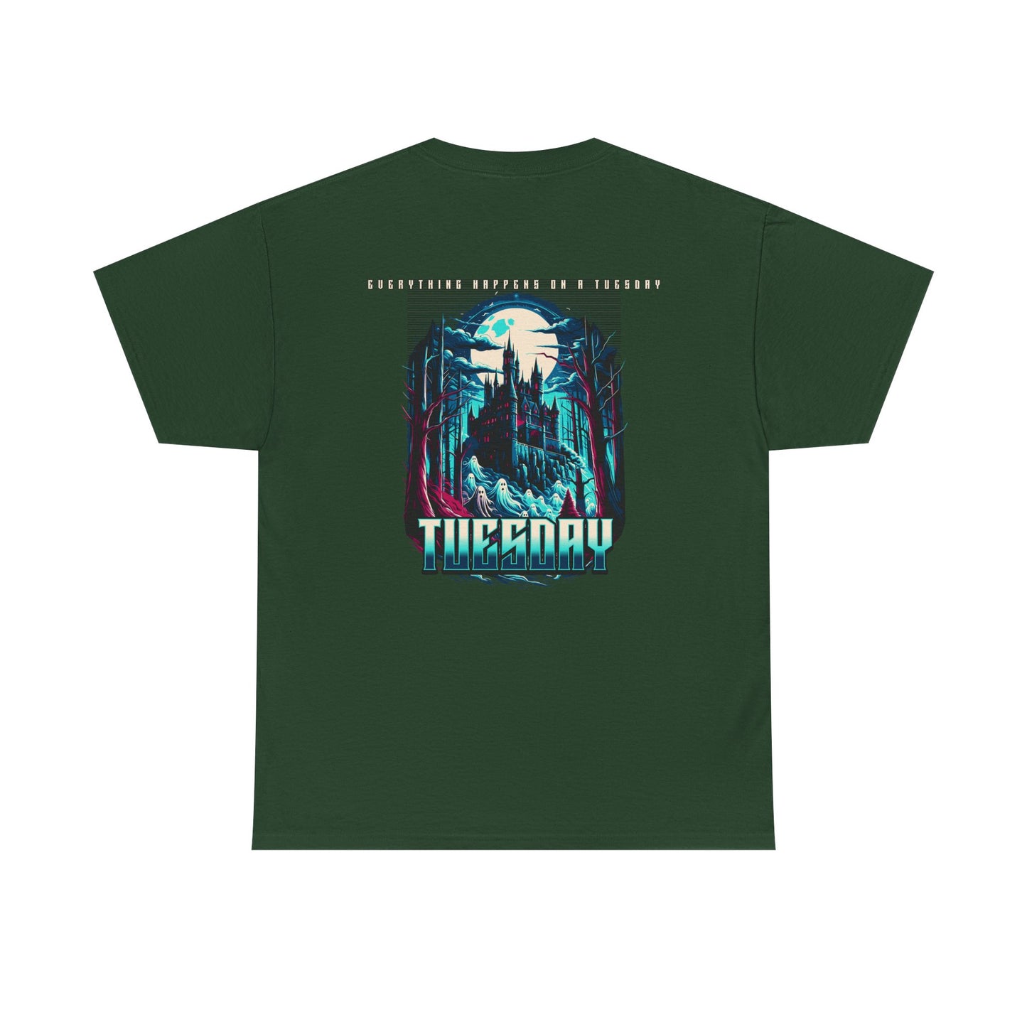 Retro Tuesday Graphic Tee, Unisex Cotton Shirt, Casual Wear, Gift for Her/Him, Unique Tuesday Shirt