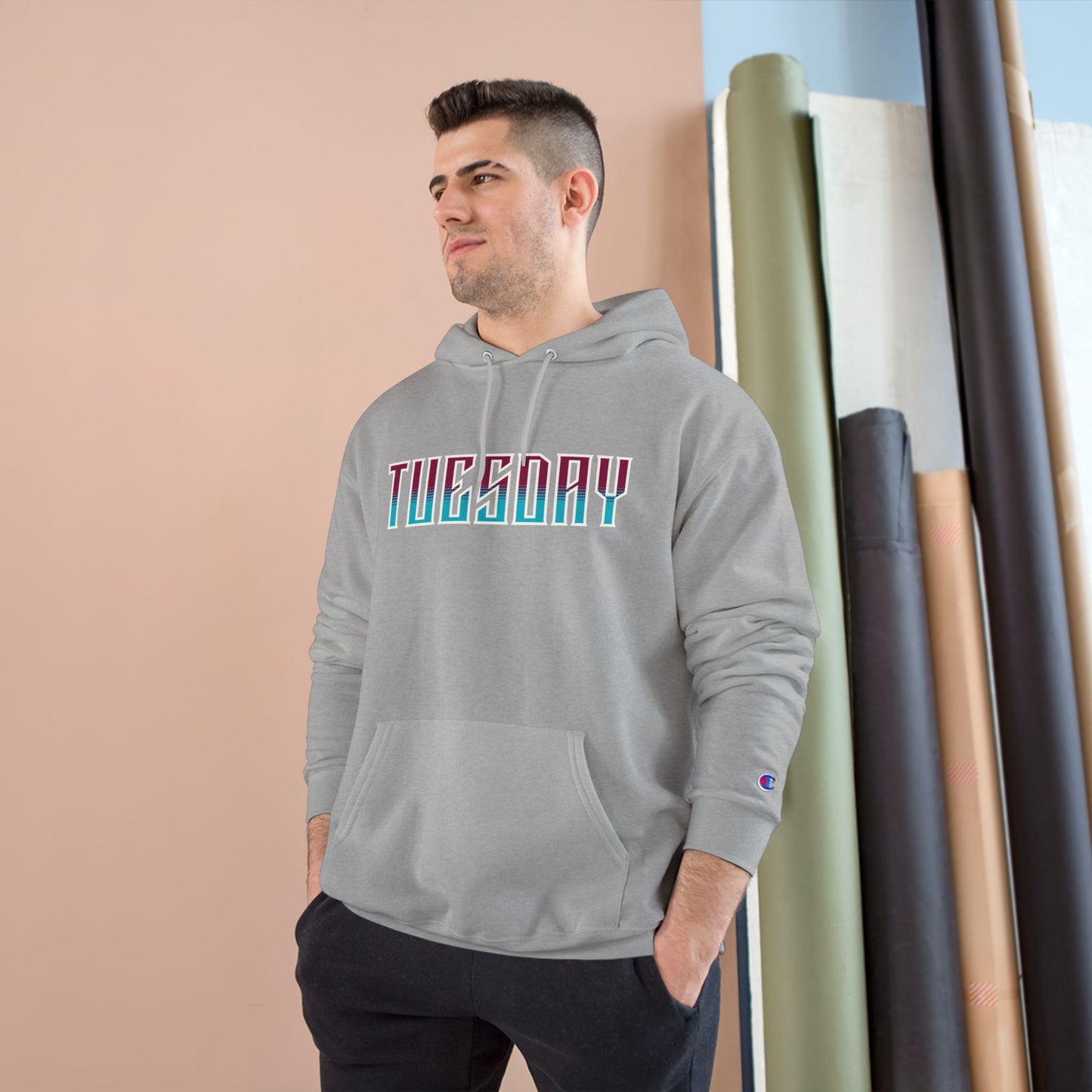 Trendy Tuesday Hoodie, Graphic Hoodie, Casual Sportswear, Gift for Her, Cozy Warm Sweatshirt