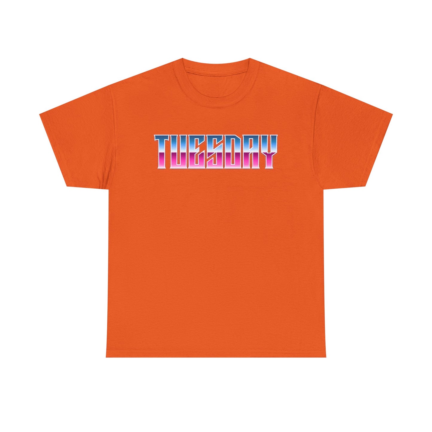 Retro Tuesday Graphic Tee, Fun Casual T-Shirt for Everyday Wear, Unisex Cotton Top, Party Shirt, Gift for Birthdays and Celebrations