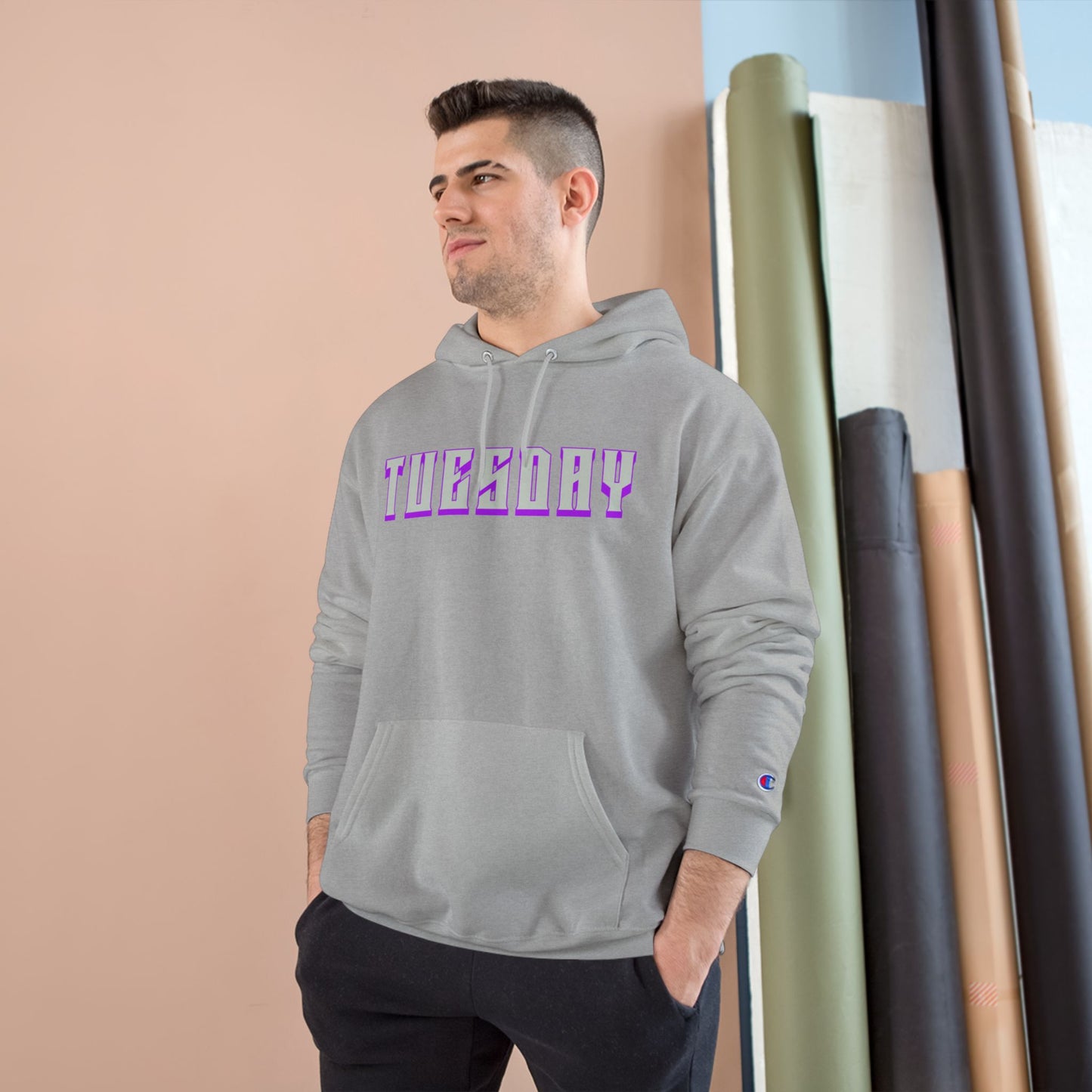 Trendy Graphic Hoodie for Casual Style, Perfect for Tuesday Vibes, Unisex Streetwear Sweatshirt, Daily Wear, Gift Idea