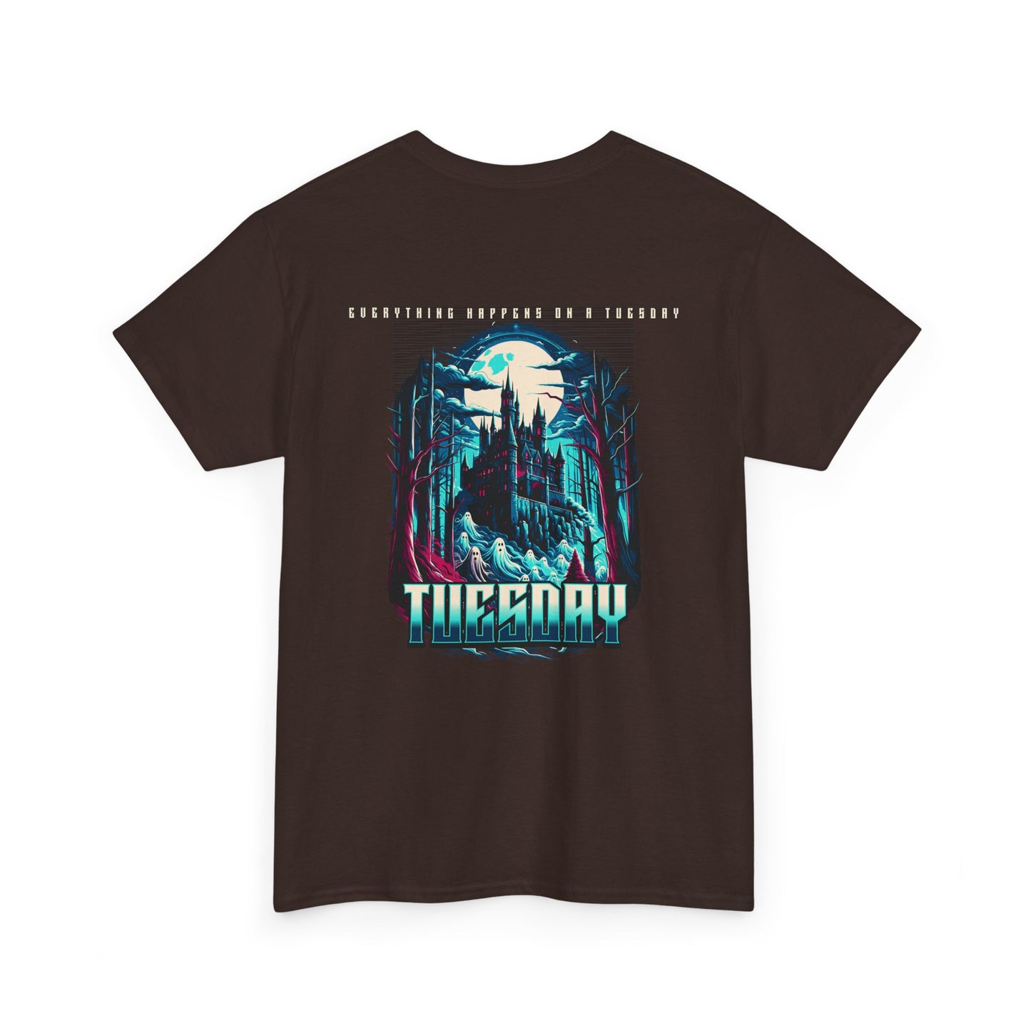 Retro Tuesday Graphic Tee, Unisex Cotton Shirt, Casual Wear, Gift for Her/Him, Unique Tuesday Shirt