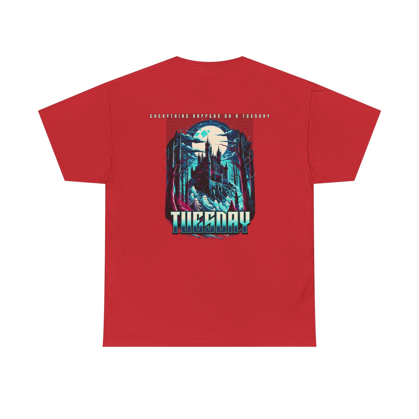 Retro Tuesday Graphic Tee, Unisex Cotton Shirt, Casual Wear, Gift for Her/Him, Unique Tuesday Shirt