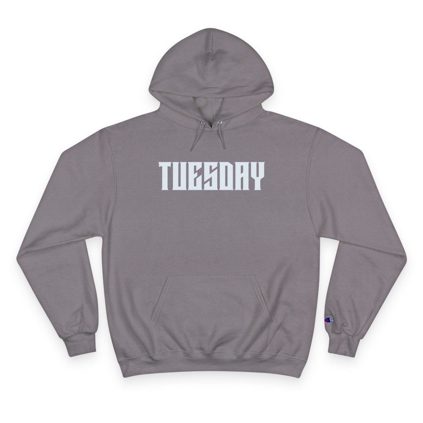 Tuesday Skull Champion Hoodie, Graphic Sweatshirt, Halloween Gift, Unique Casual Wear, Trendy Hoodie for Everyday Style