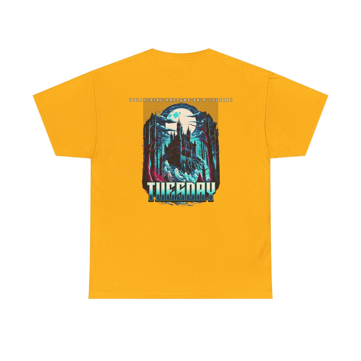 Retro Tuesday Graphic Tee, Unisex Cotton Shirt, Casual Wear, Gift for Her/Him, Unique Tuesday Shirt
