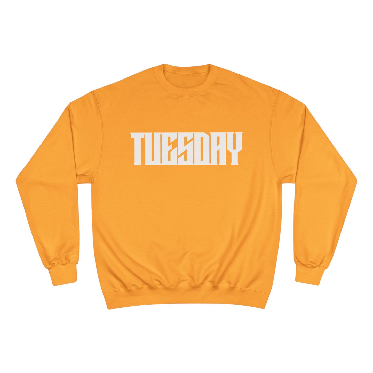Retro Car Tuesday Champion Sweatshirt, Vintage Graphic Top, Cozy Unisex Apparel, Perfect Gift for Car Lovers, Unique Streetwear