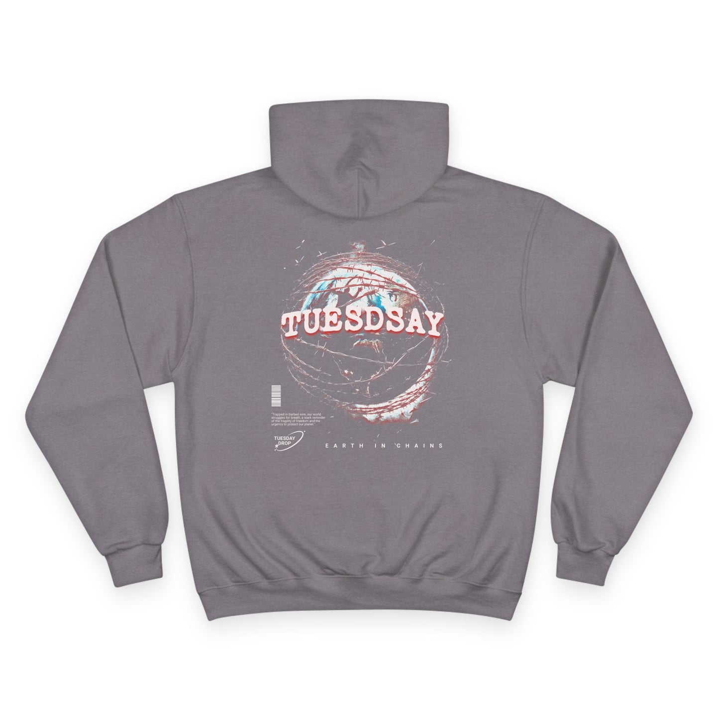 Trendy Tuesday Hoodie, Casual Sweatshirt, Gift Idea, Everyday Wear, Unique Design, Cozy Apparel