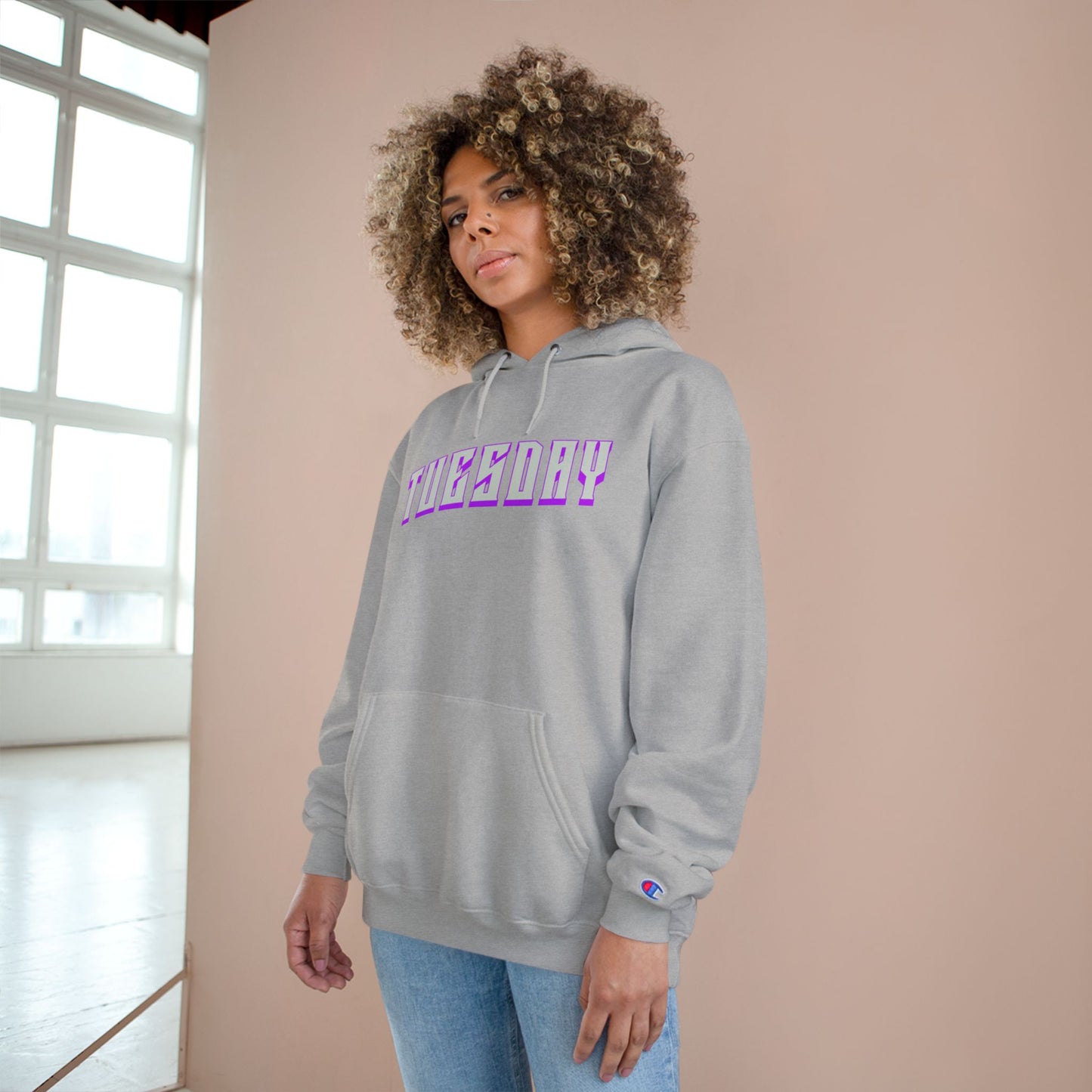 Trendy Graphic Hoodie for Casual Style, Perfect for Tuesday Vibes, Unisex Streetwear Sweatshirt, Daily Wear, Gift Idea