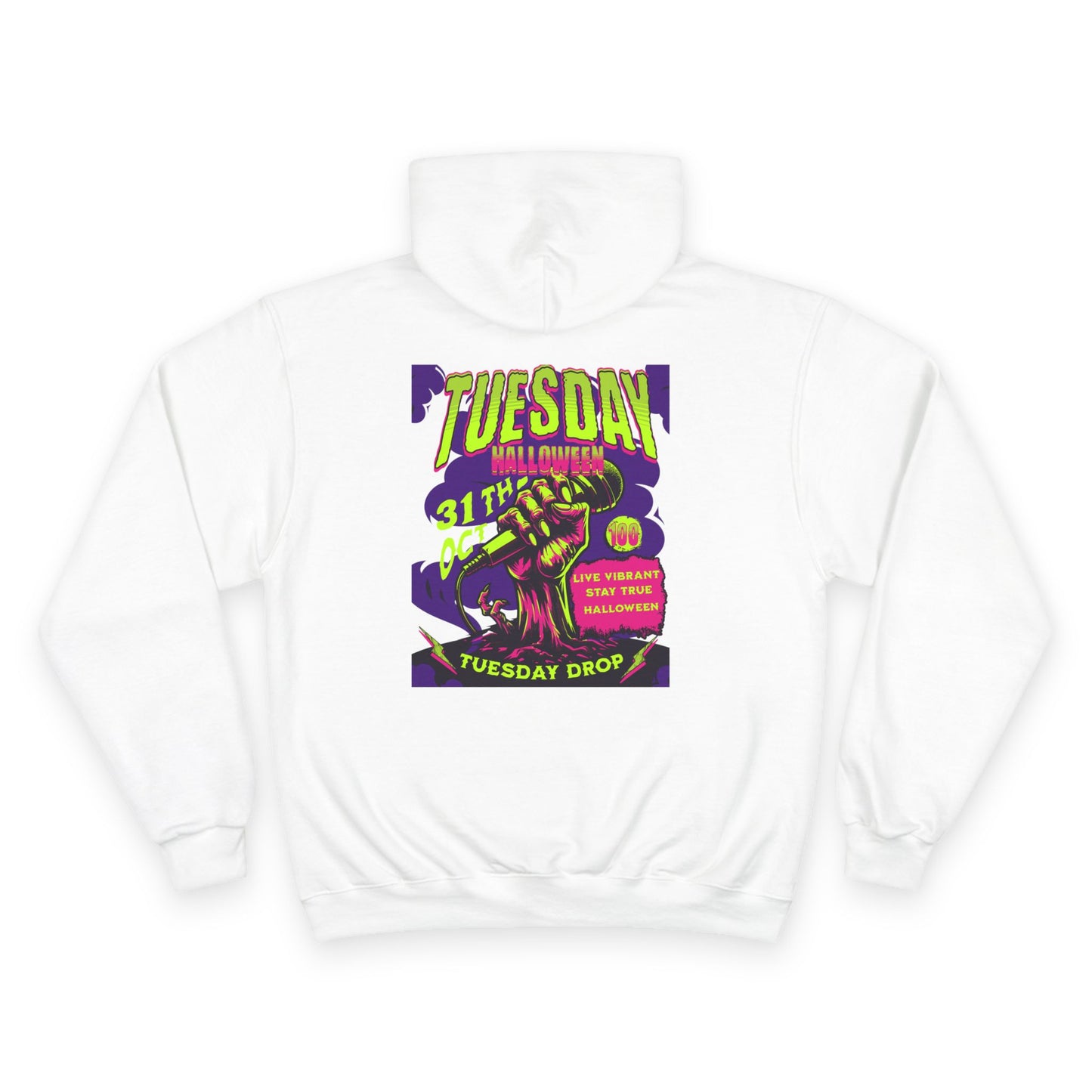 Spooky Tuesday Hoodie, Halloween Sweatshirt, Graphic Hoodie, Autumn Fashion, Cozy Casual Wear, Unique Gift for Spooky Season